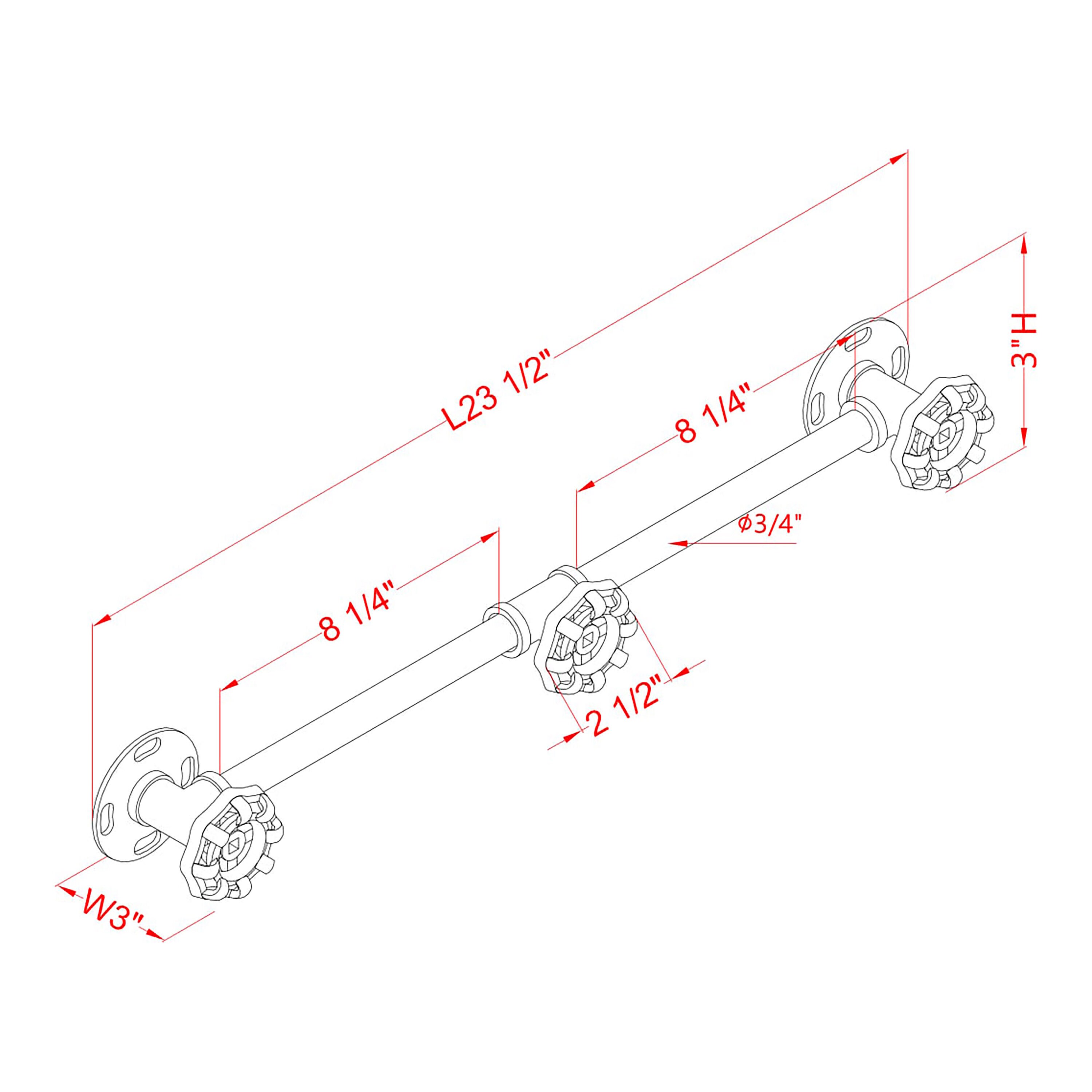 Furniture of America IDF-AC548-3 Coatrack-Stands-Pedestals - View #6