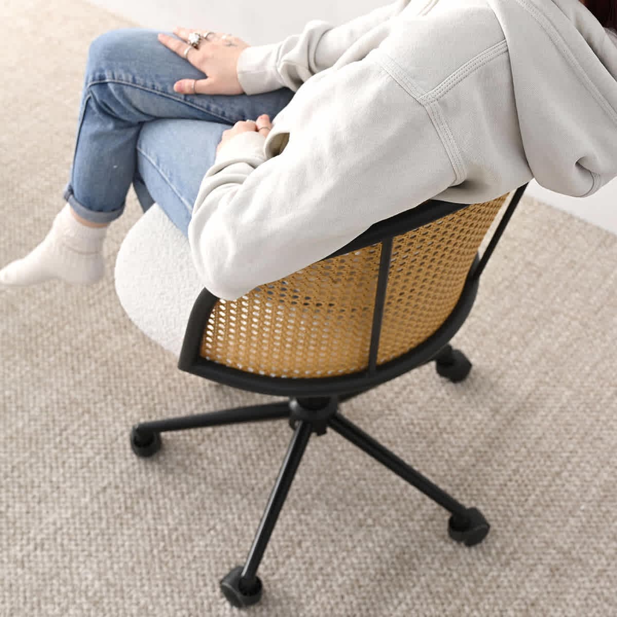 Maison Boucle JULES-OFFICE-WH stools - View #7