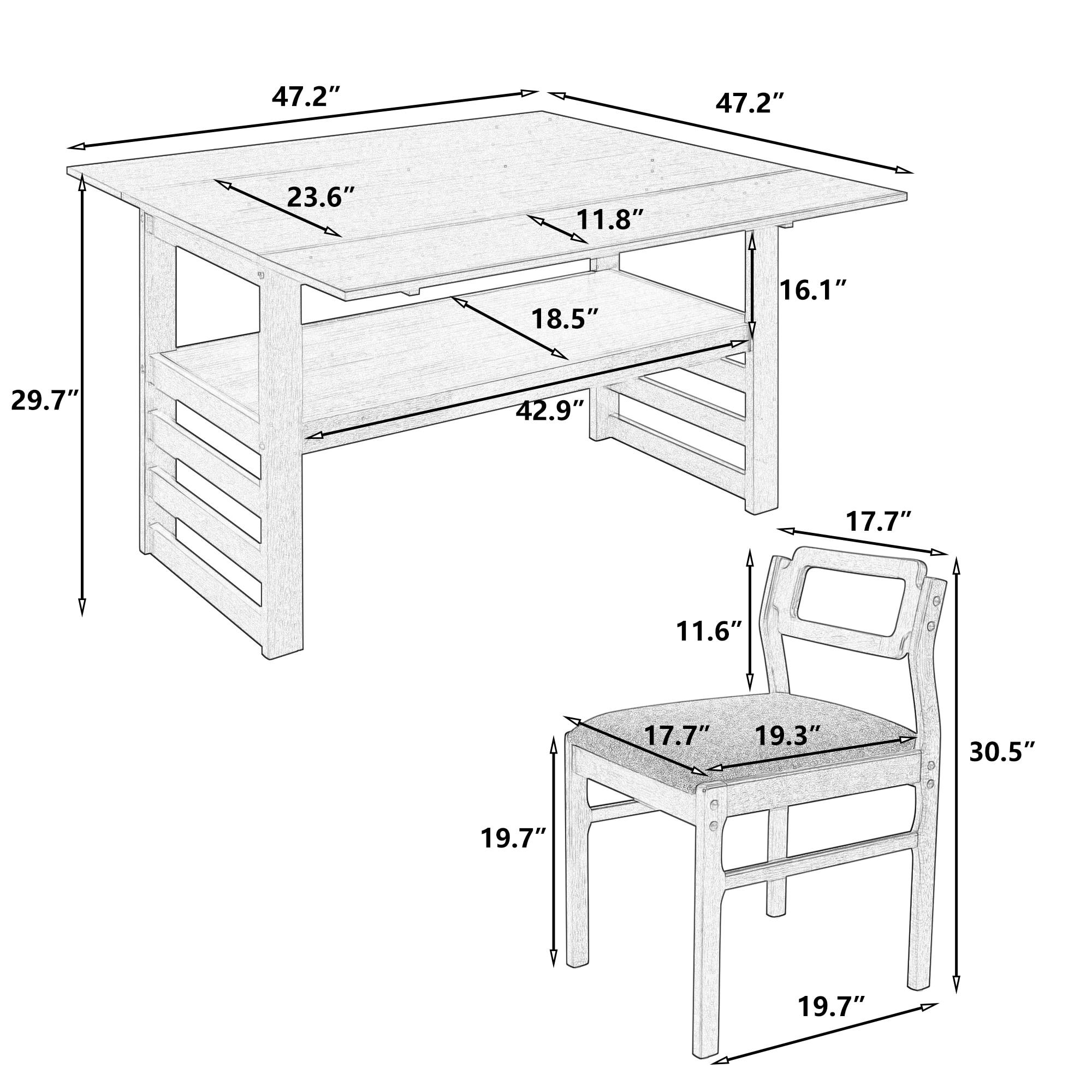 ModernLuxe SP000080AAD Dining-Sets - View #11
