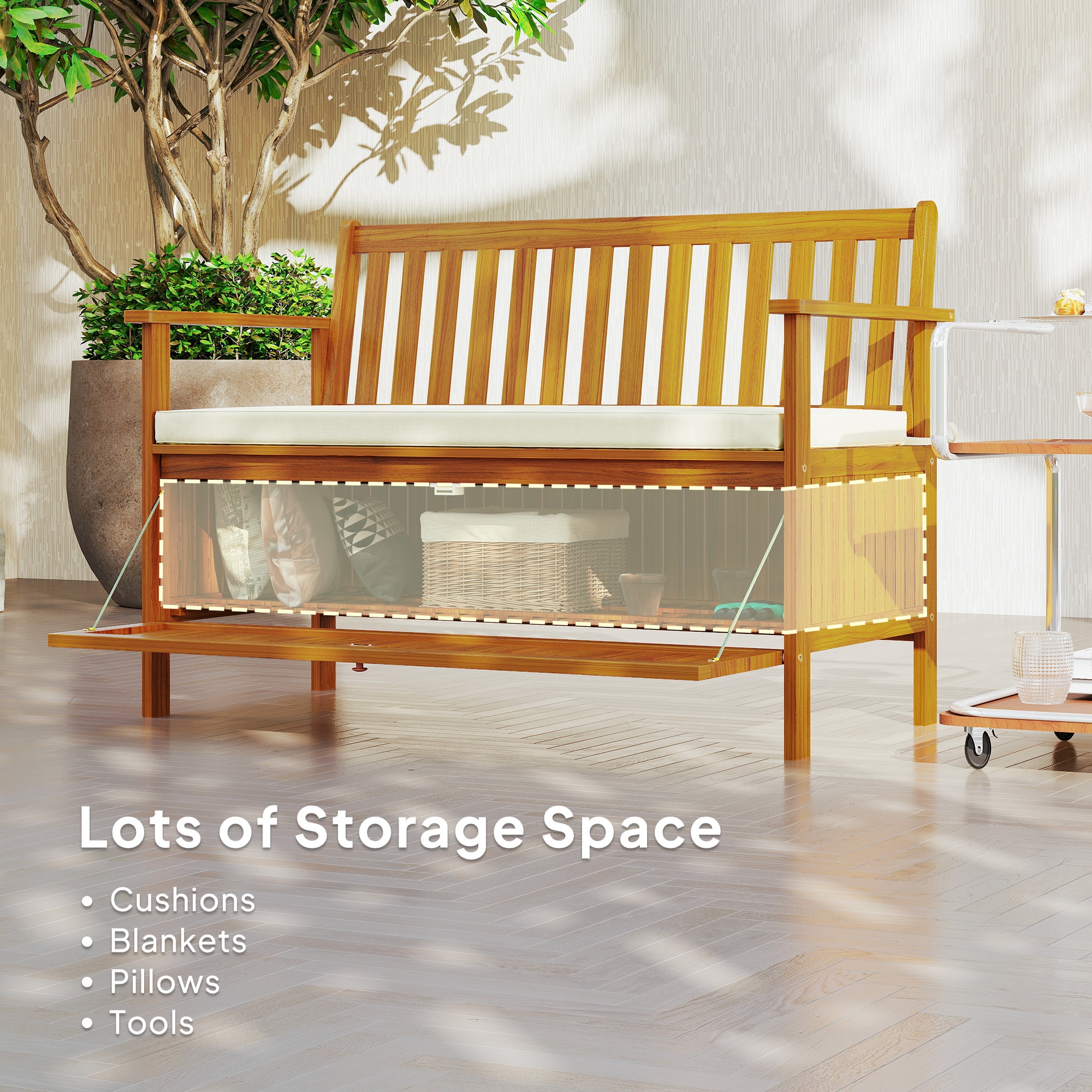 Outsunny 84G-512V00TK Garden-Stools - View #5