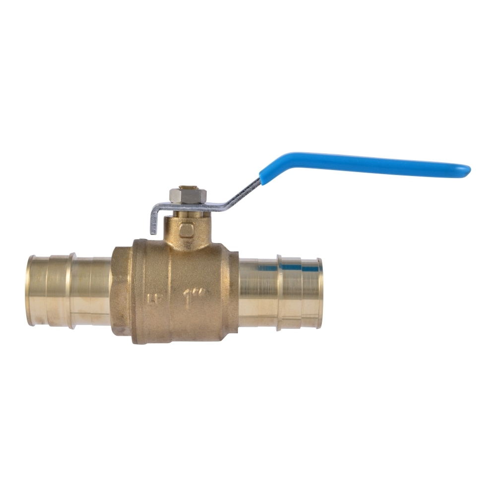 SharkBite 1-in PEX-A Brass Ball Valve in the Ball Valves department at ...