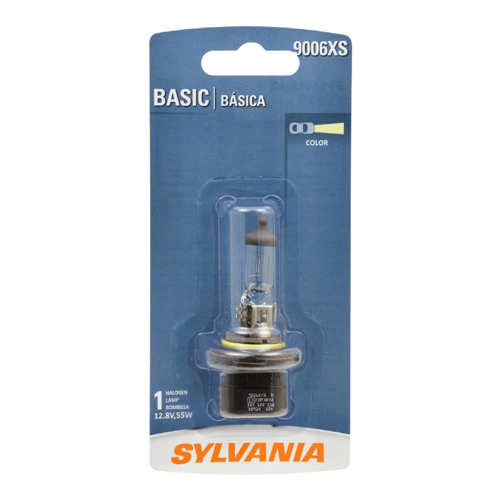 SYLVANIA 9006XS Basic Halogen Forward Lighting Bulb - White (1 Pack)