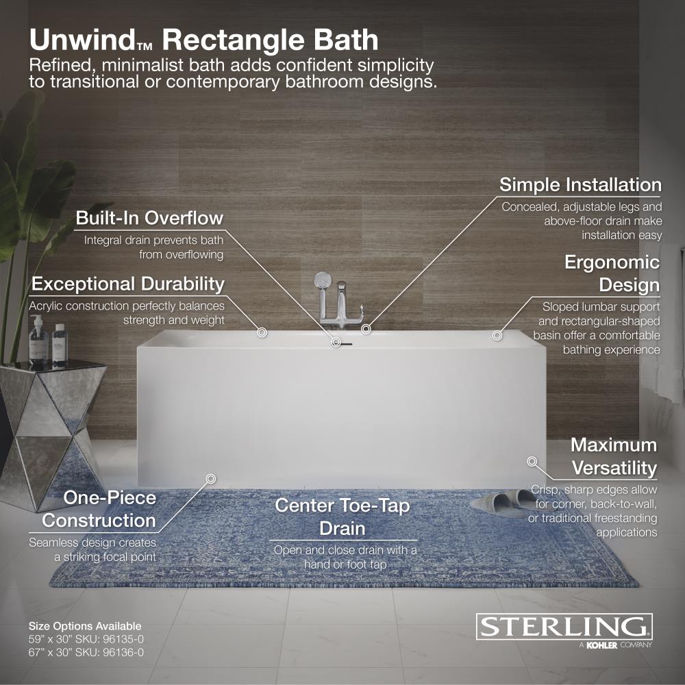 Sterling 96136-0 bathtubs - View #3