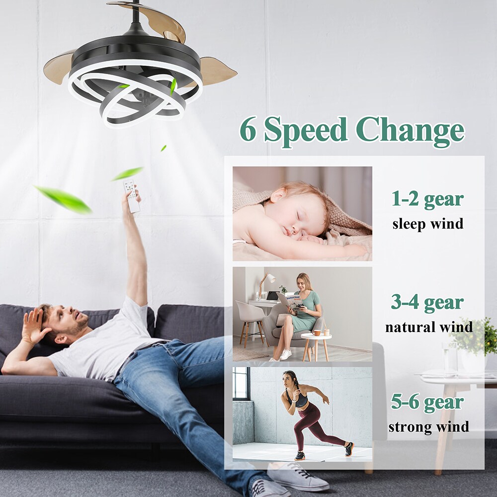 Cusp Barn DC4264-B Ceiling-Fans - View #4