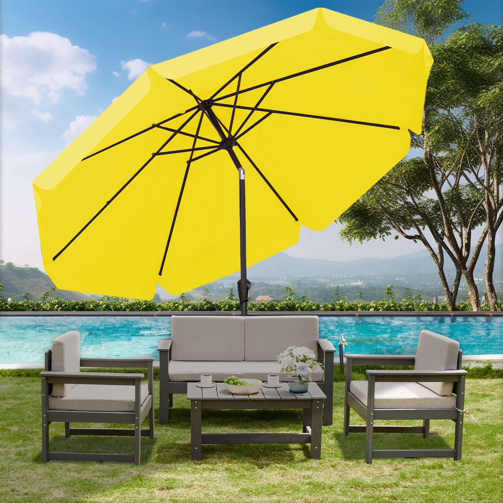 JEAREY CBZZS-10-YE Umbrellas-2 - View #3