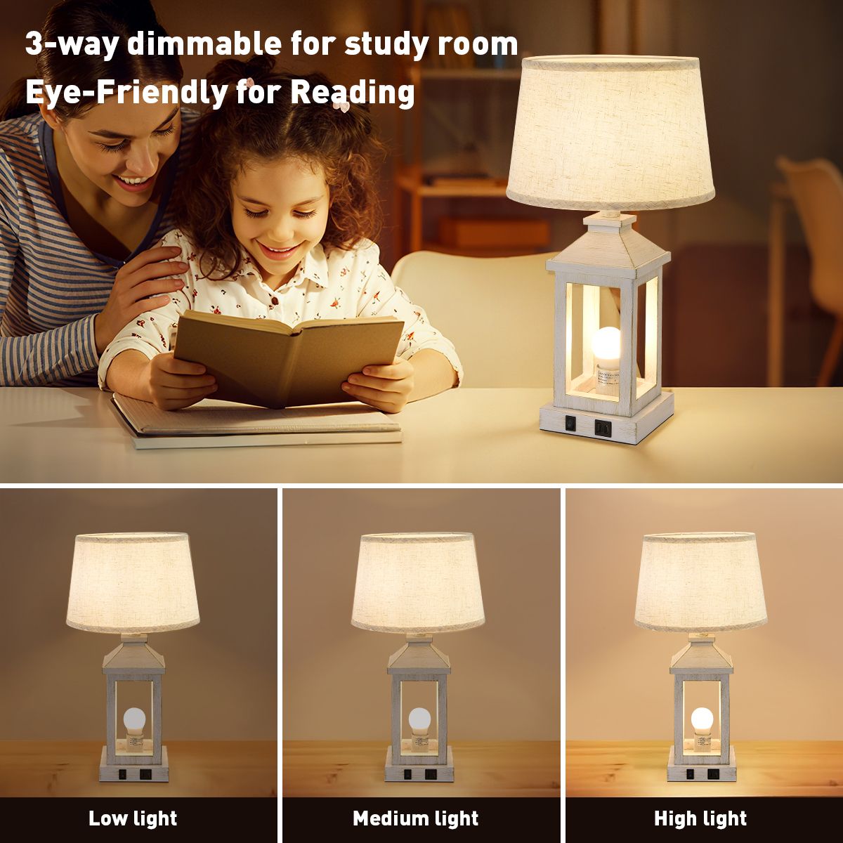 HomLux Z001002-T2WG2 Table-Lamps - View #2