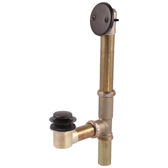 Oil Rubbed Bronze Lift And Turn Drain, Delta Bathtub Overflow Cover Replace