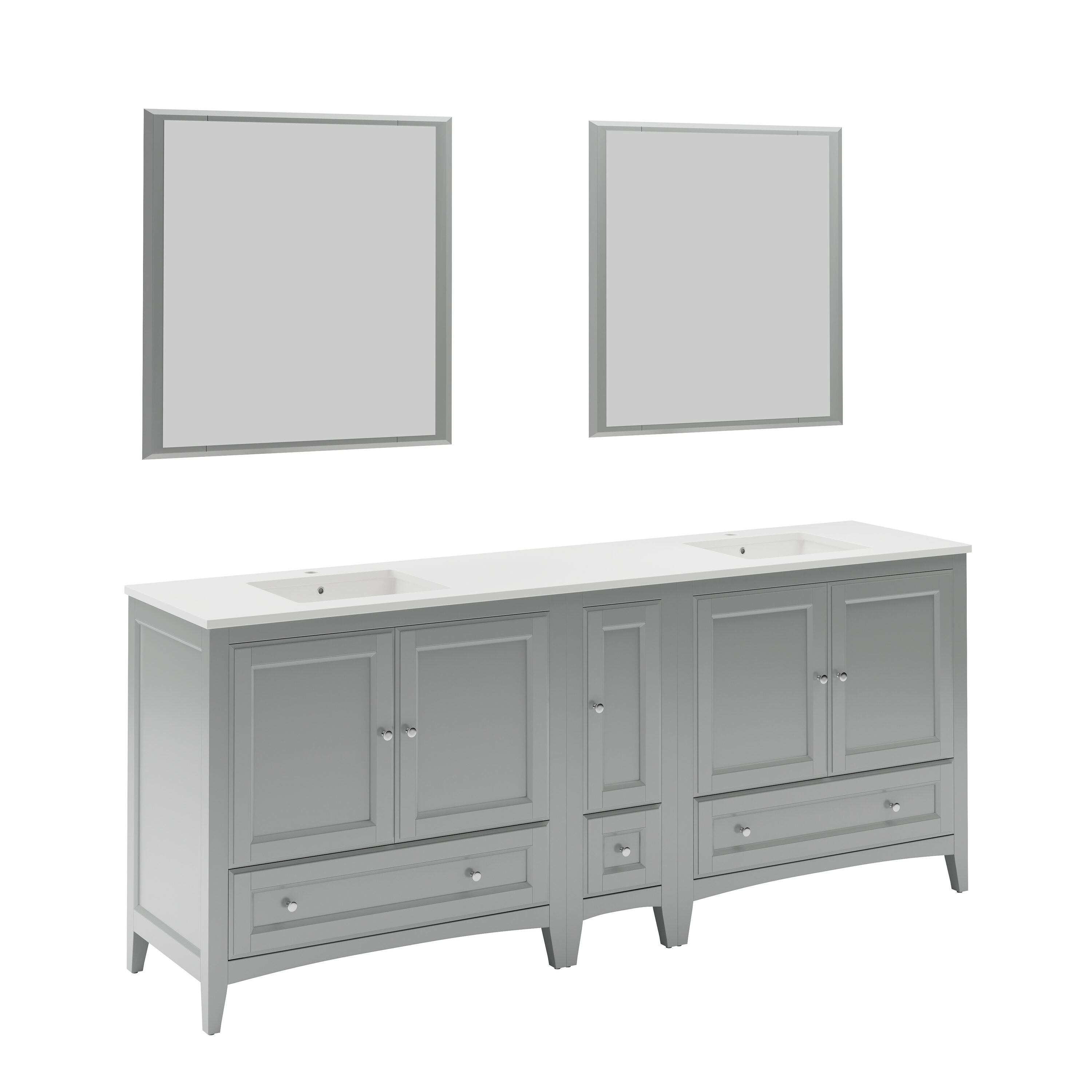 Fresca FVN20-361236GR Bath-Vanity-Combo - View #2