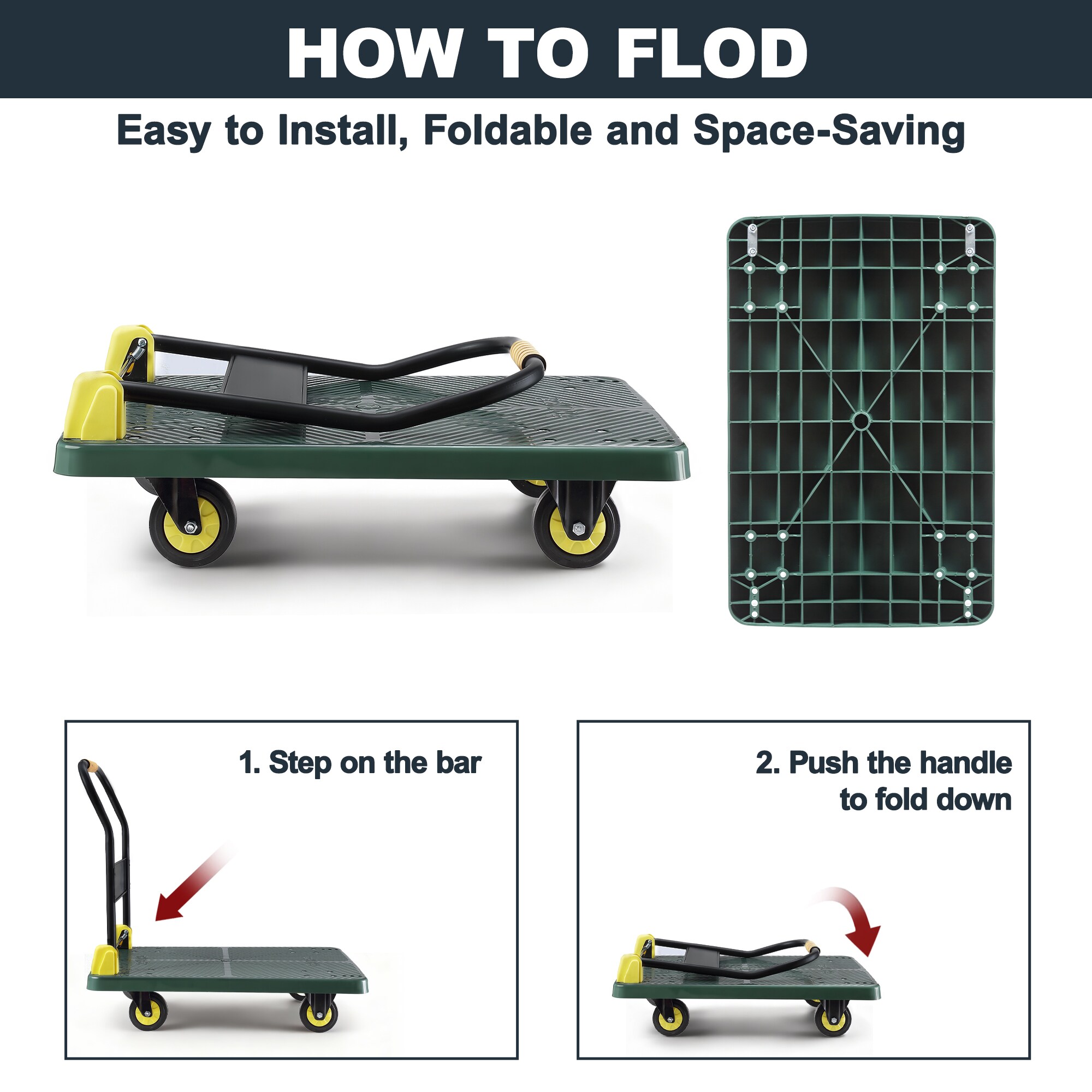 Tatayosi T-TC400GR Hand-Truck-Dollies - View #9