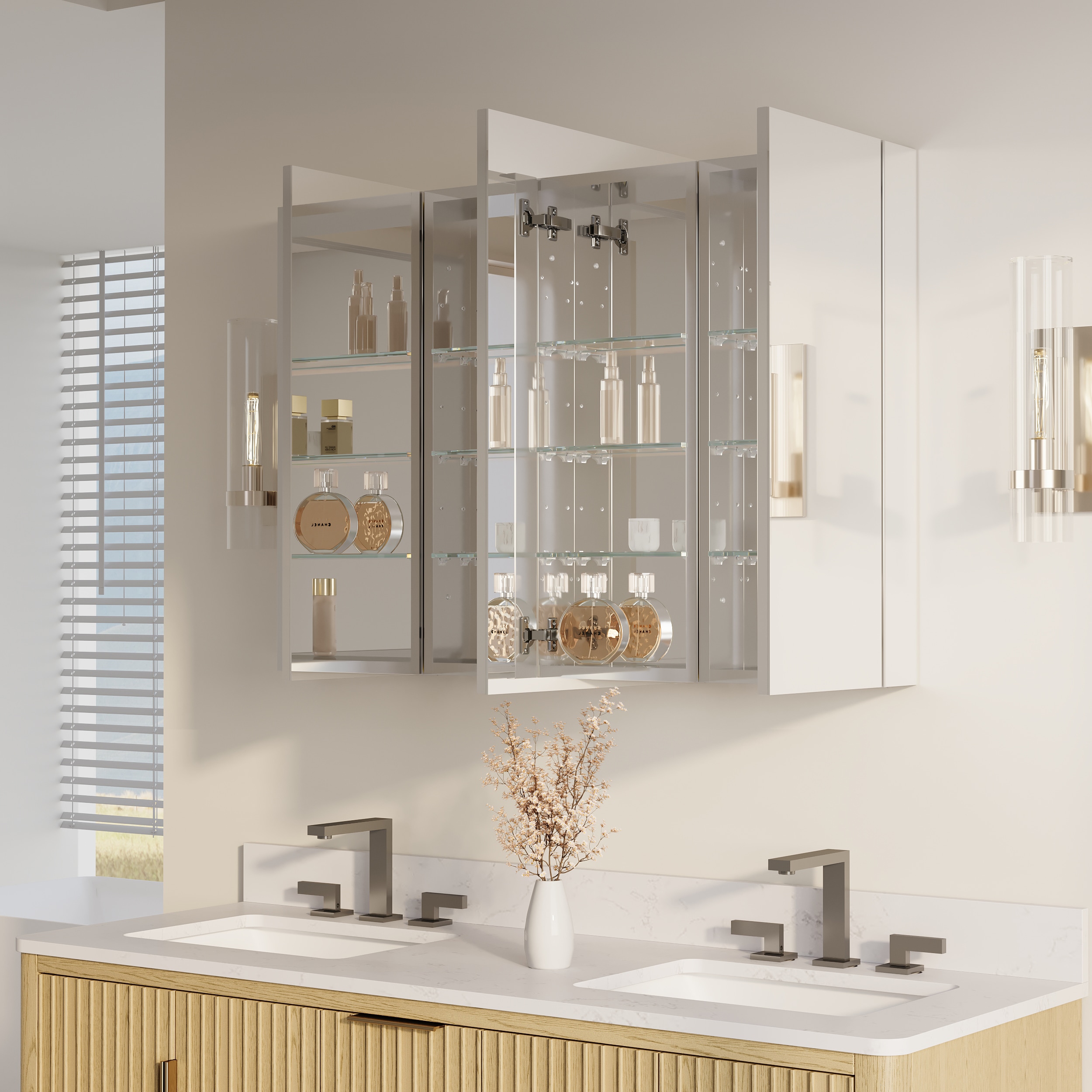 CALVON ZUB-RRR44 Bathroom-Medicine-Cabinets - View #8