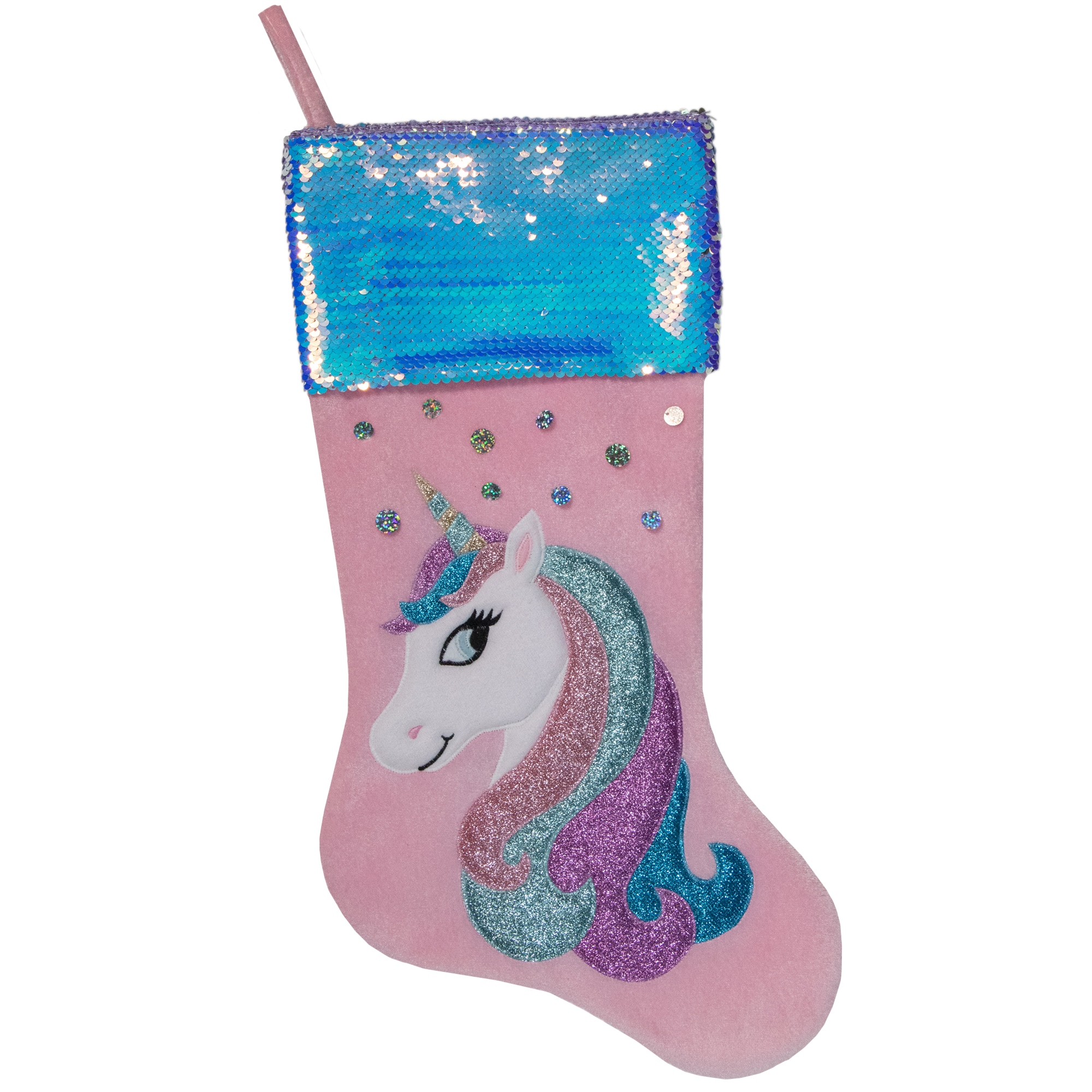Northlight 34315031 20.5-in Pink Merry Christmas Christmas Stocking