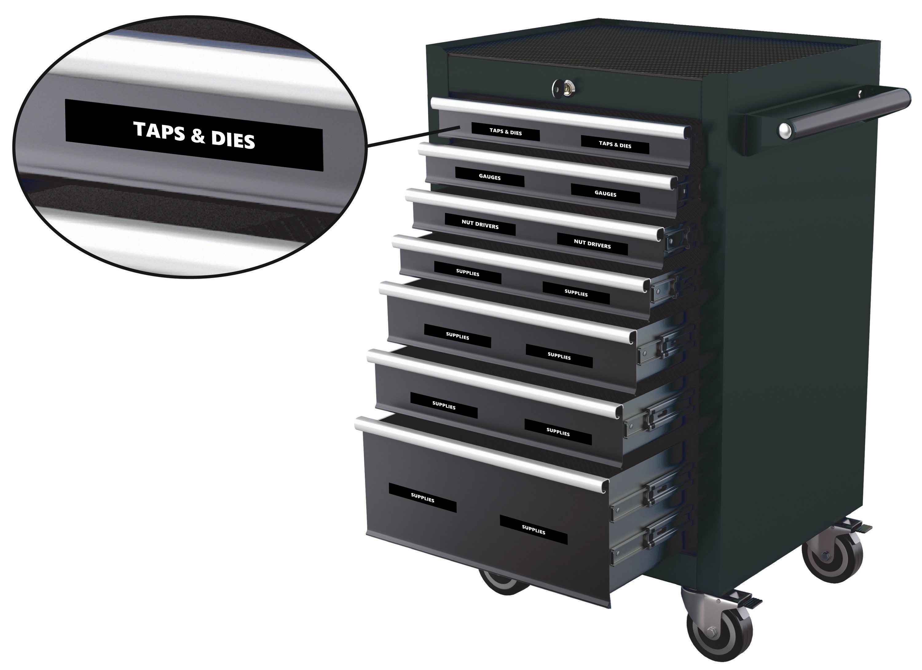 DCM Solutions TBABLK75 Tool-Storage-Access - View #4