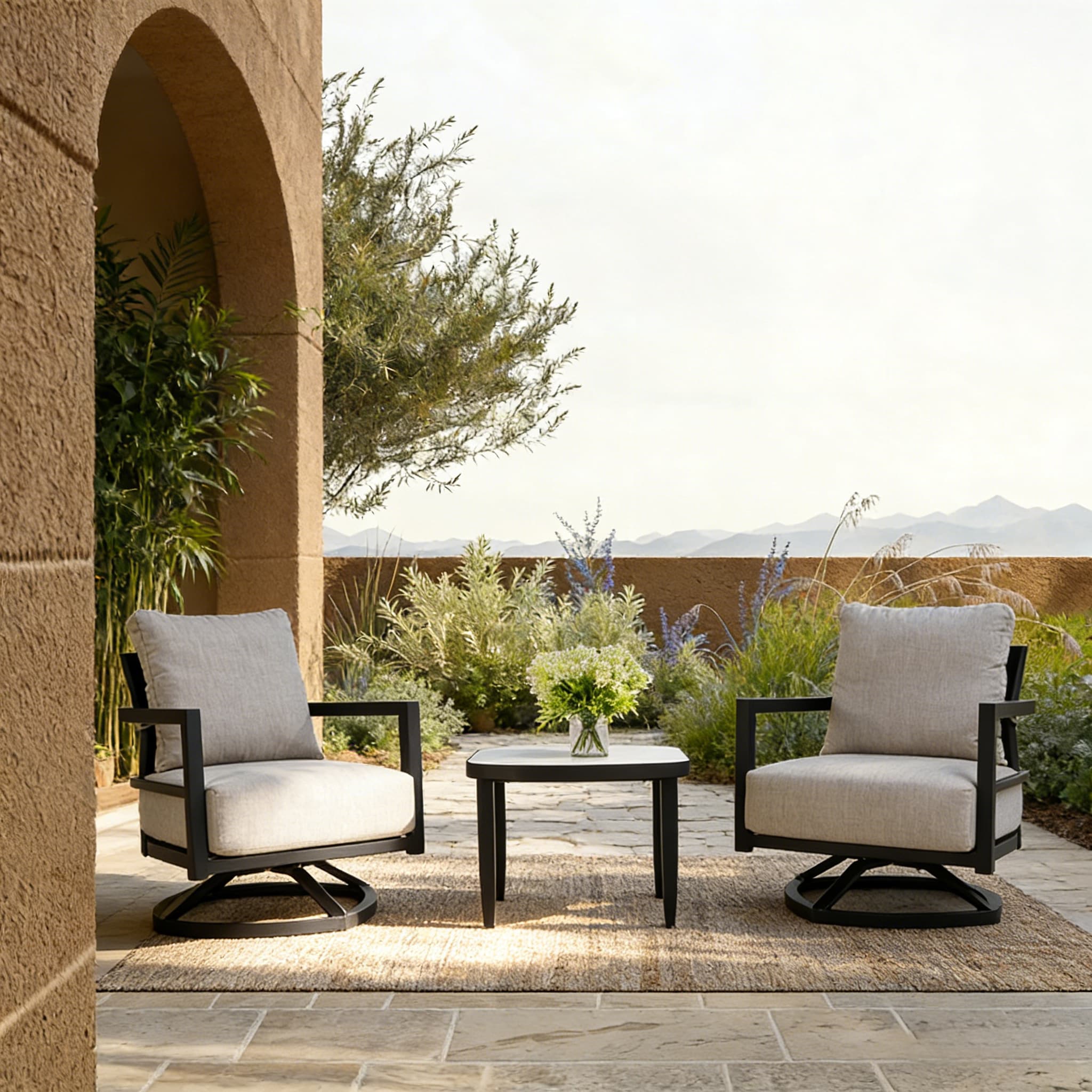Dimakai DI-LO-S039 Patio-Conversation-Sets - View #2