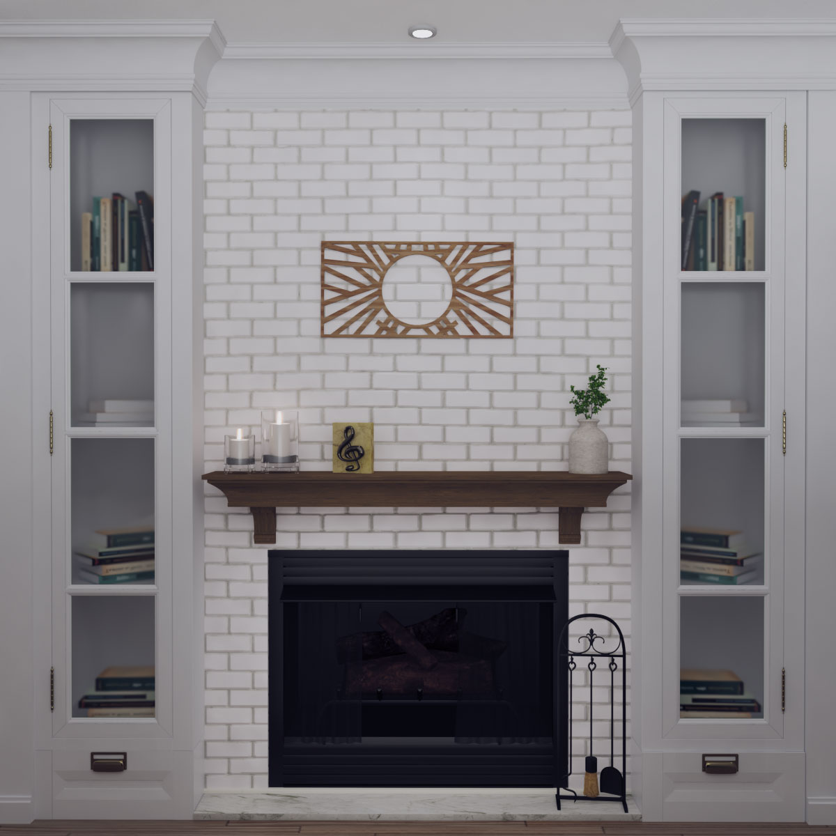 Ekena Millwork CMWP24X12X0250HOWA Ceiling-Medallions - View #9