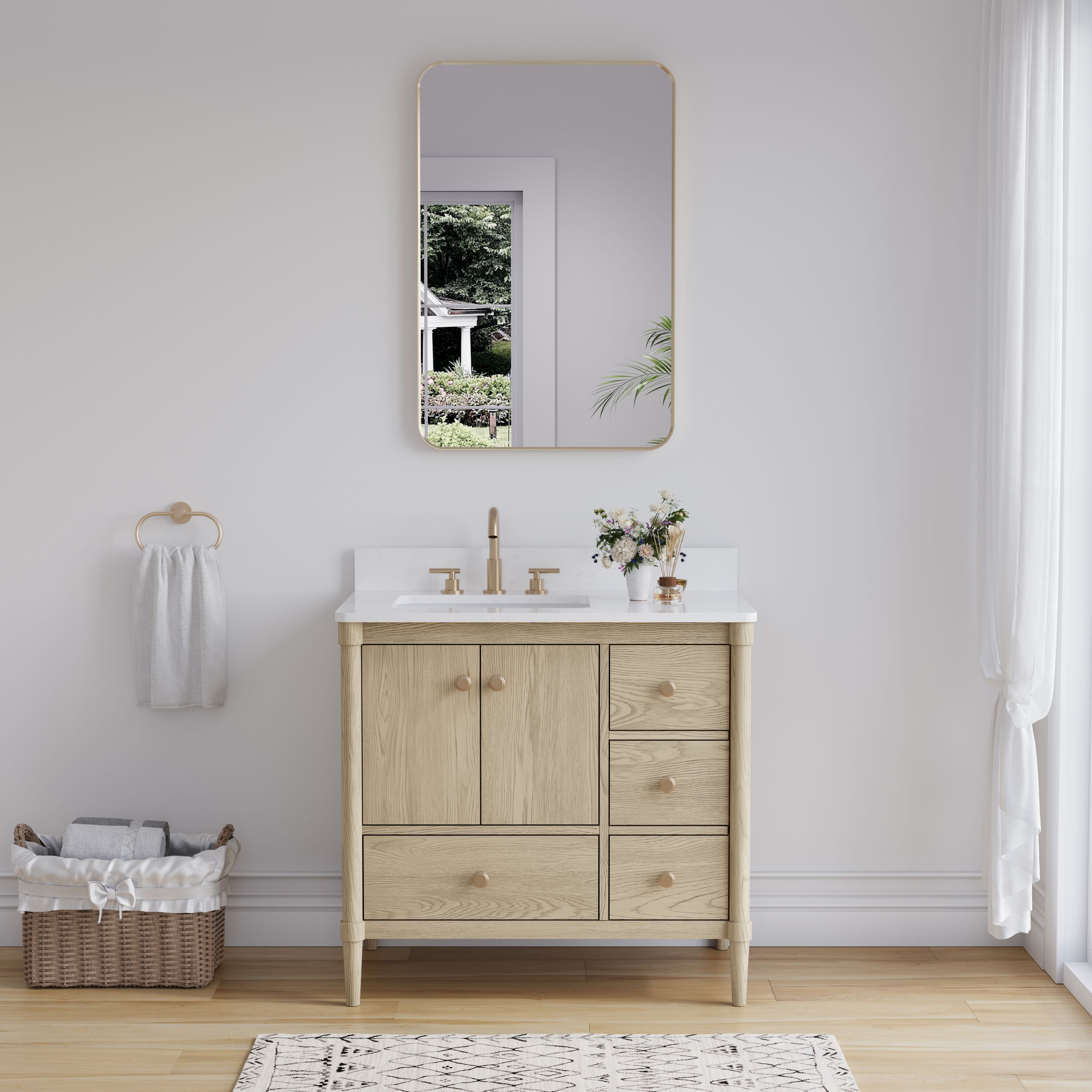 Forclover QNM-0848-IMO Bath-Vanity-Combo - View #6