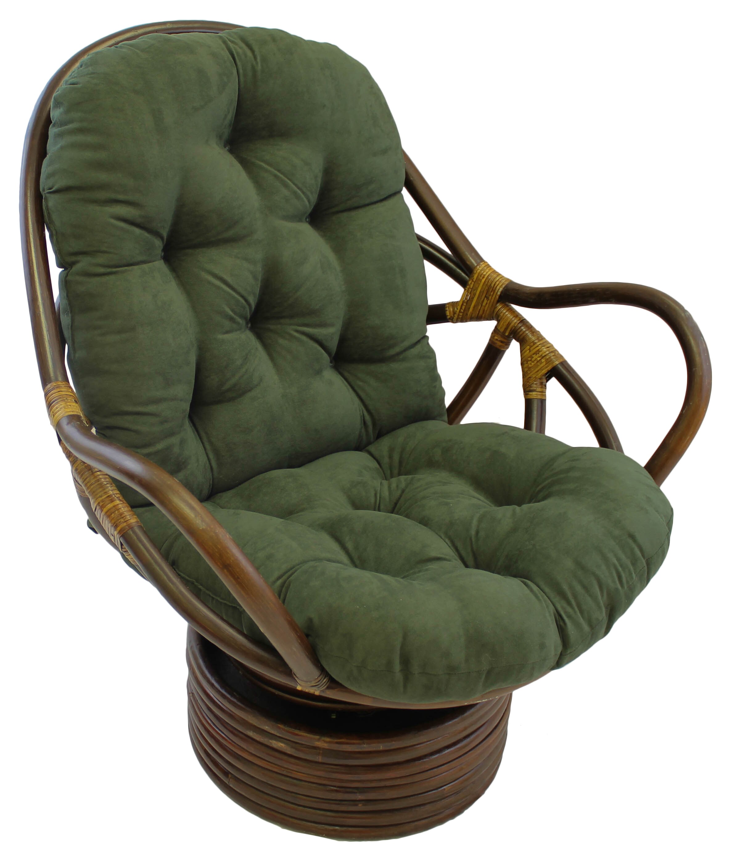 Cushion for discount bamboo swivel chair