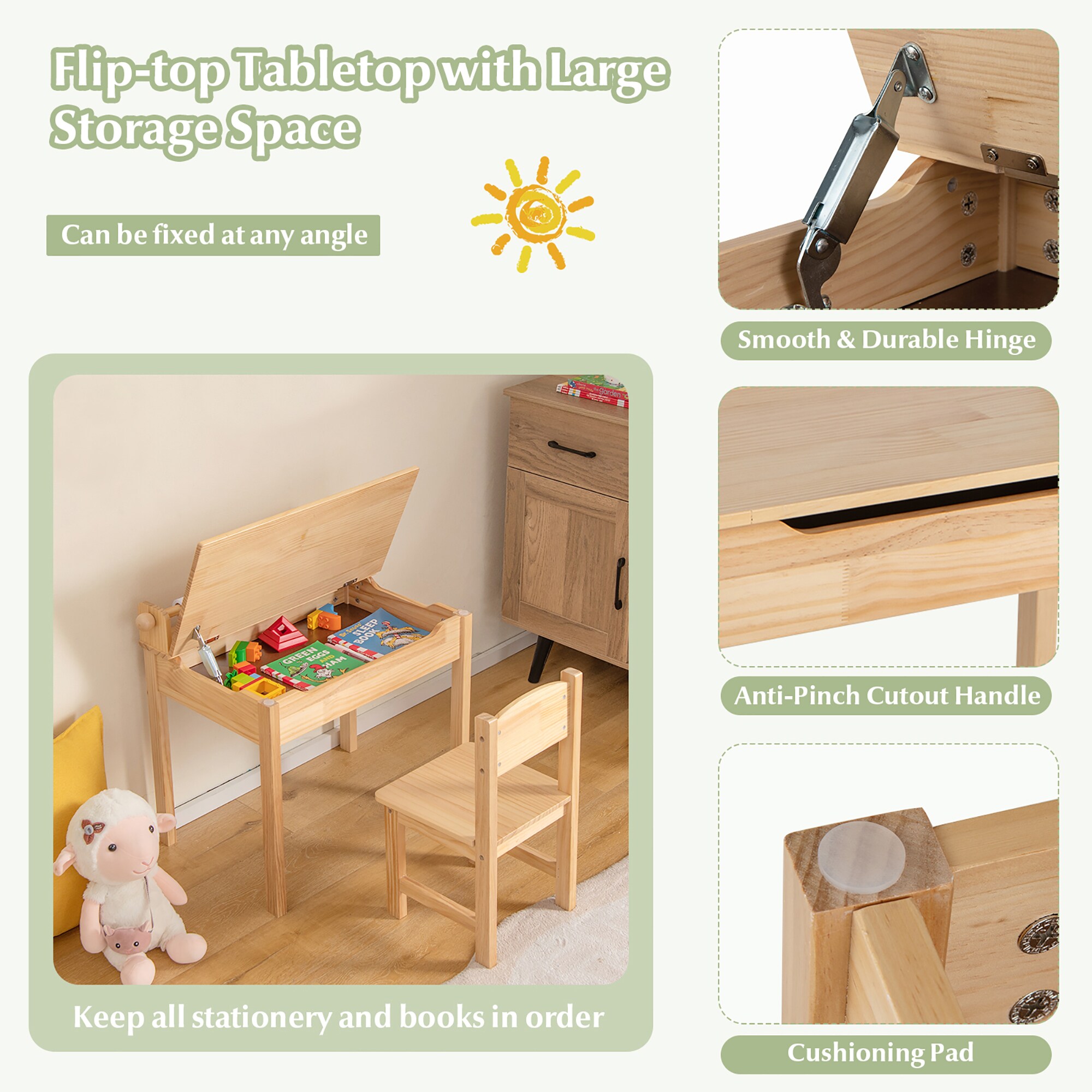 Goplus LWS00306 Kids-Play-Tables - View #8