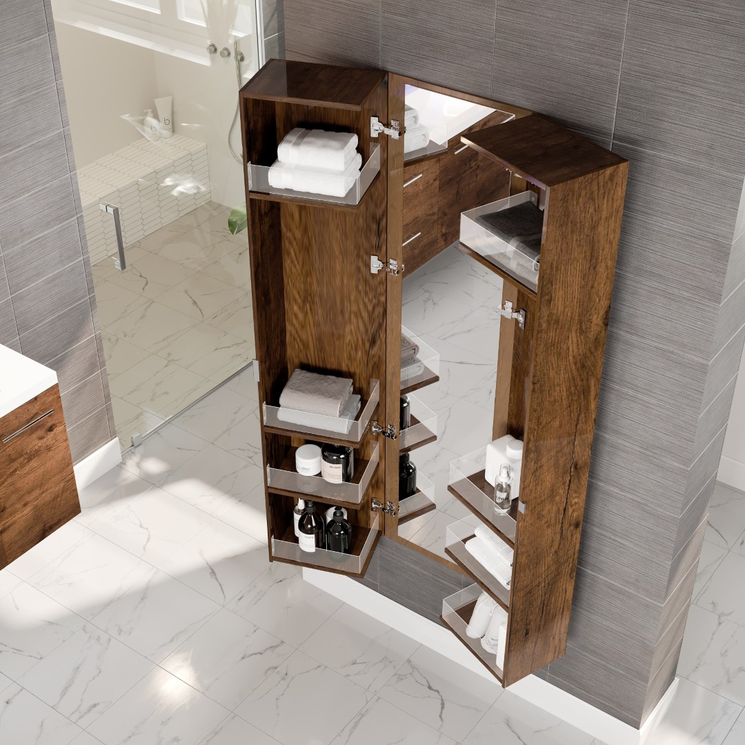 Eviva EVCB400-16RSWD Linen-Cabinets - View #4