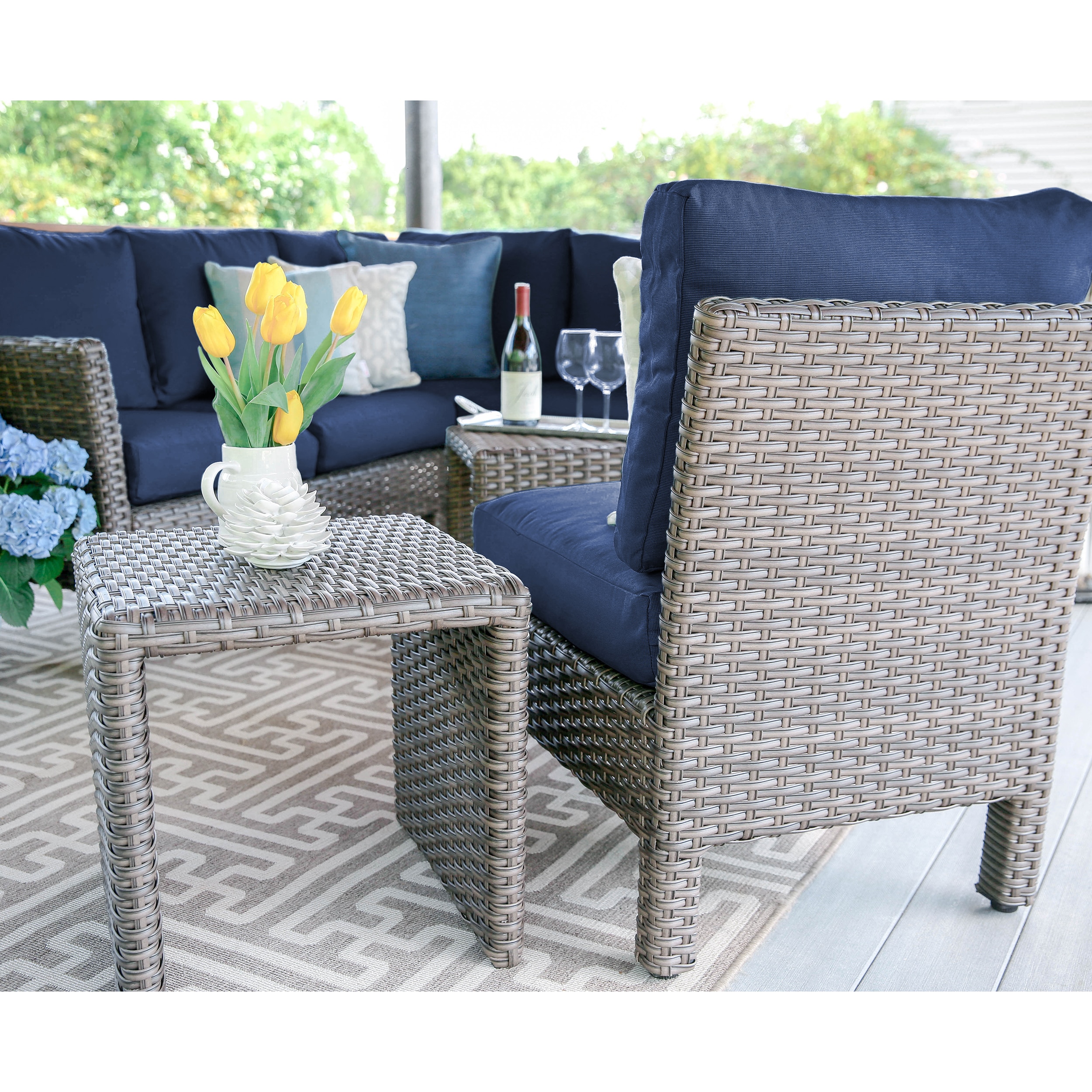 Leisure Made 768943-NVY Patio-Conversation-Sets - View #3