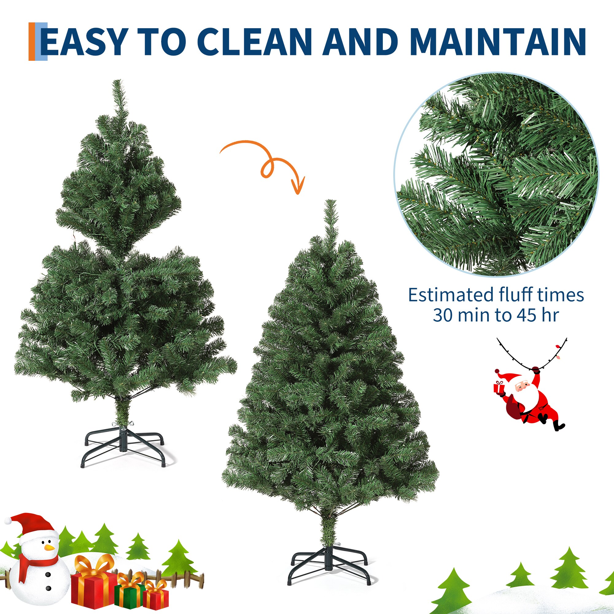 DEXSO CTQXIKDFFRVI15WF Artificial-Christmas-Trees - View #7