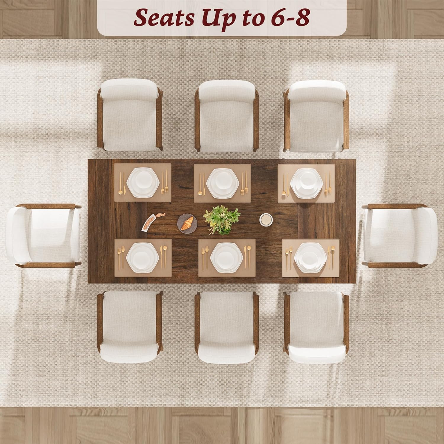 Qeetex WWJ-PHO-34QQNPCR Dining-Tables - View #4