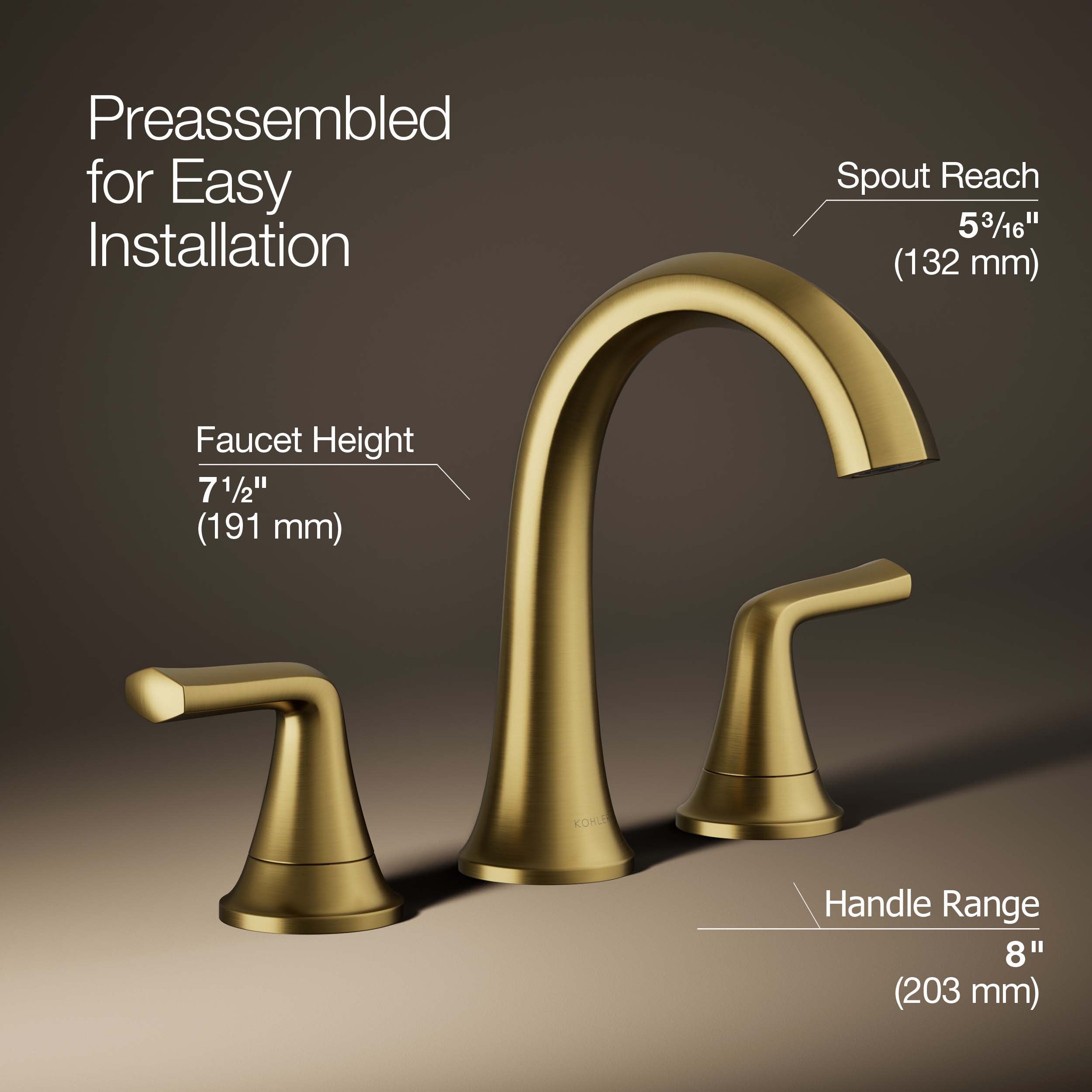 KOHLER R27213-4D-2MB Lavatory-Faucets - View #4