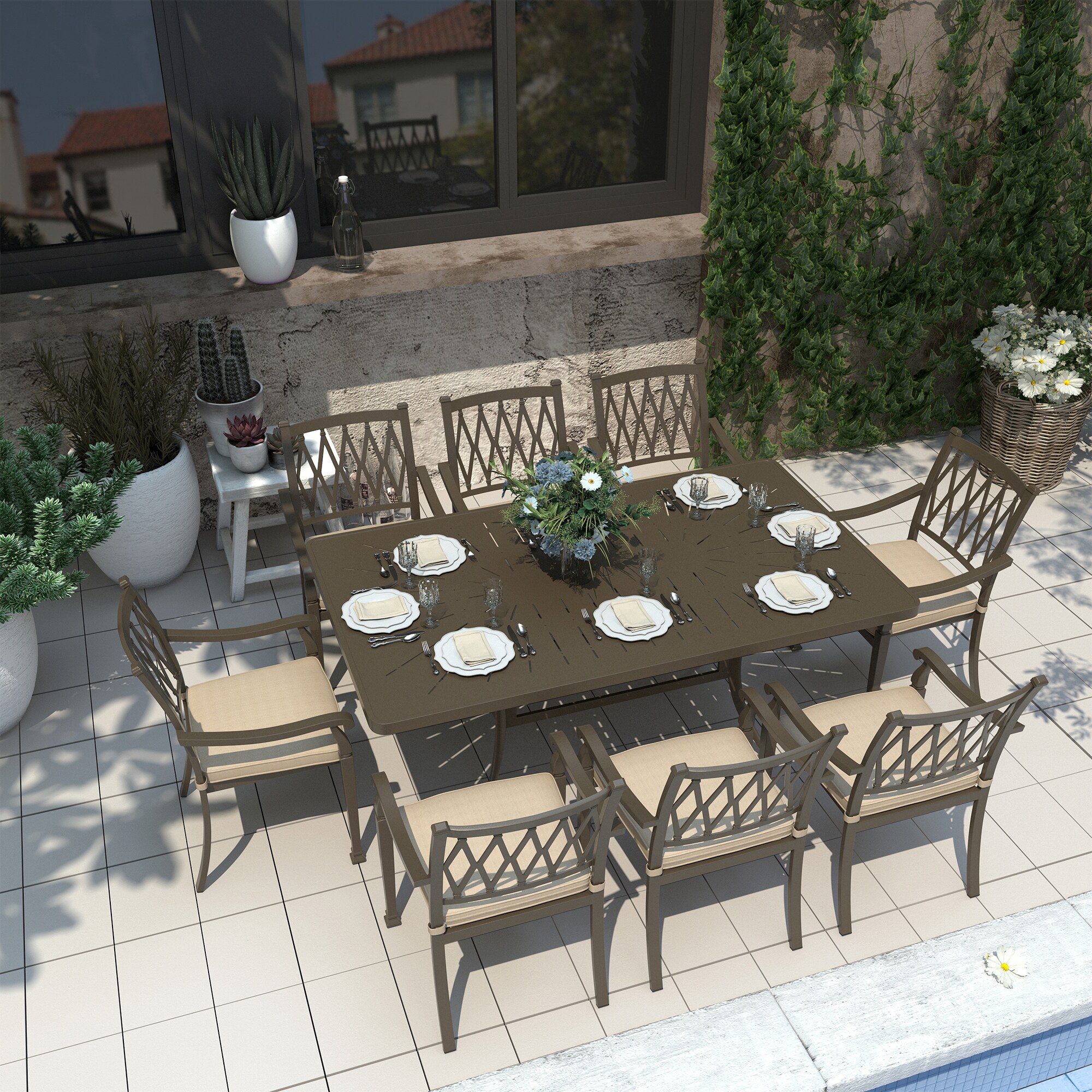 Clihome CL-LD4272CXDT Patio-Tables - View #3