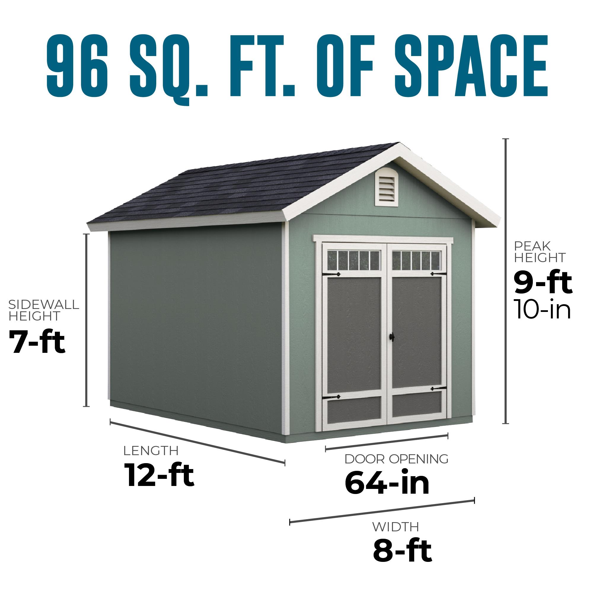 Heartland 195594 Wood-Storage-Buildings - View #3