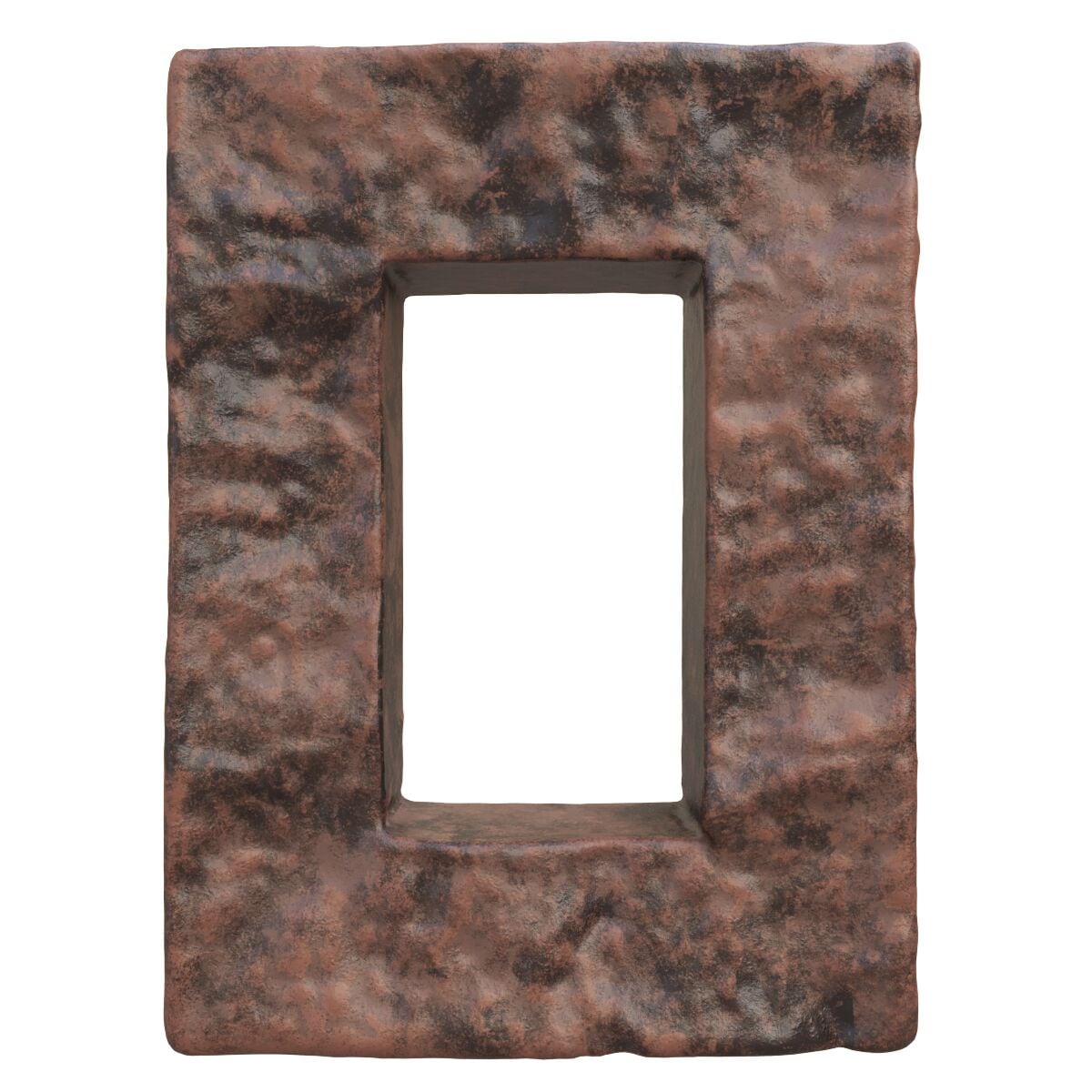 Ekena Millwork PNUEC04X08CB Universal Electrical Cover 0.29 Square feet Canyon Brown Faux stone veneer