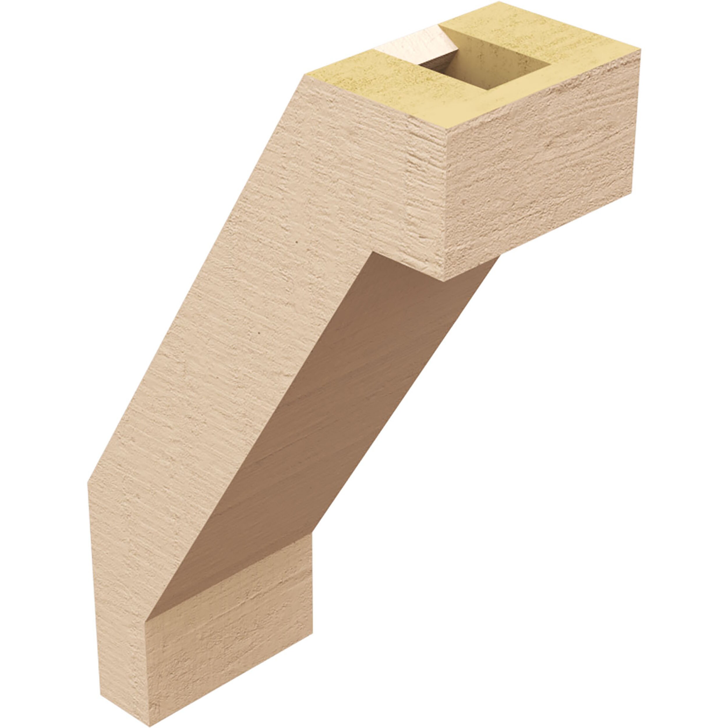 Ekena Millwork BRCUR03X06X10BURRCPR braces - View #12