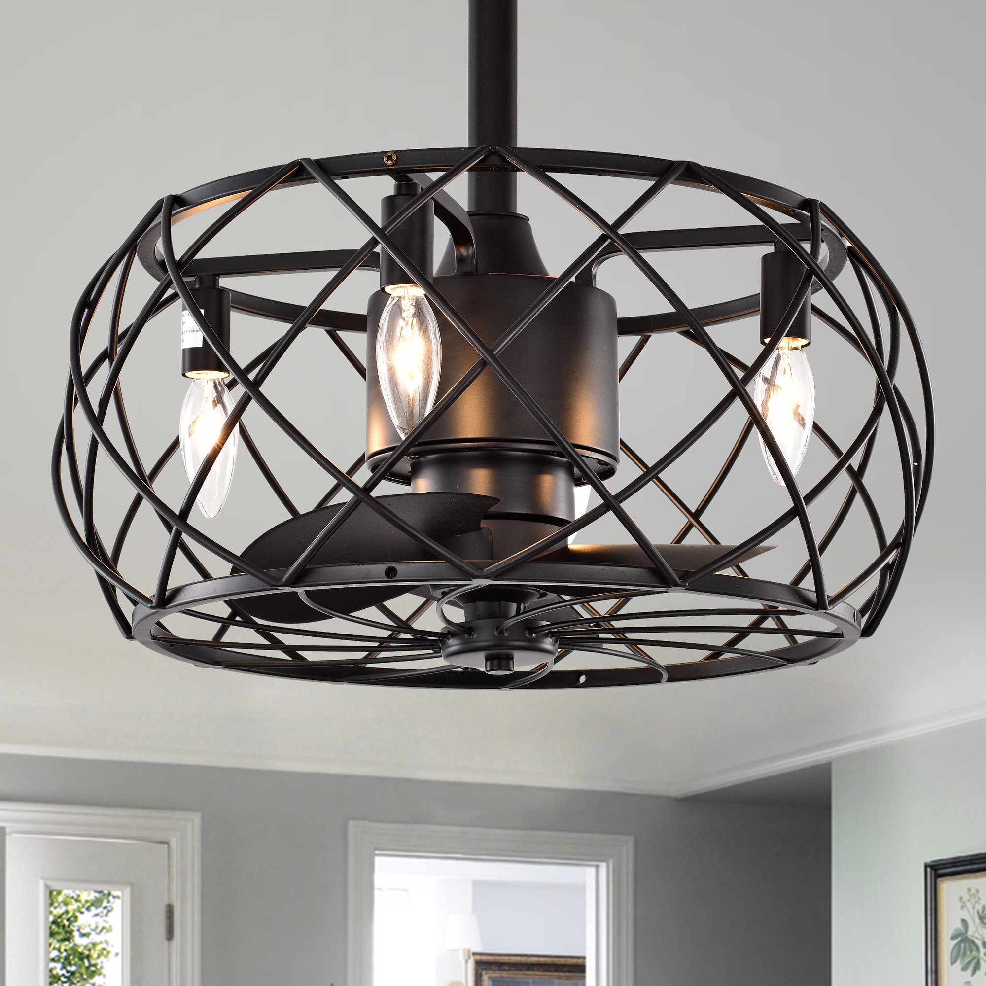 Home Accessories Inc CFL-8476S/MB Ceiling-Fans - View #3