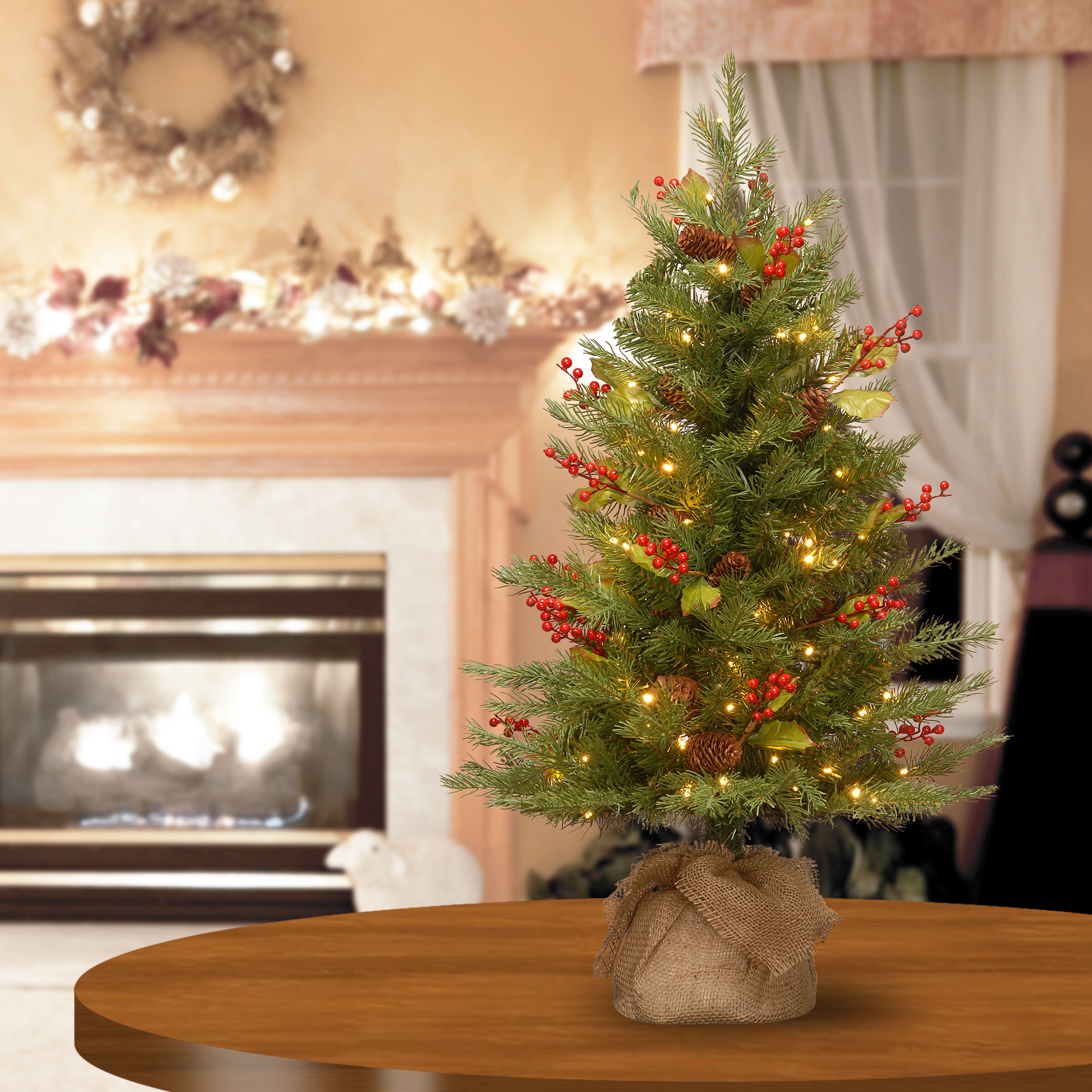 National Tree Company PENS1-355-30-B1 Artificial-Christmas-Trees - View #5
