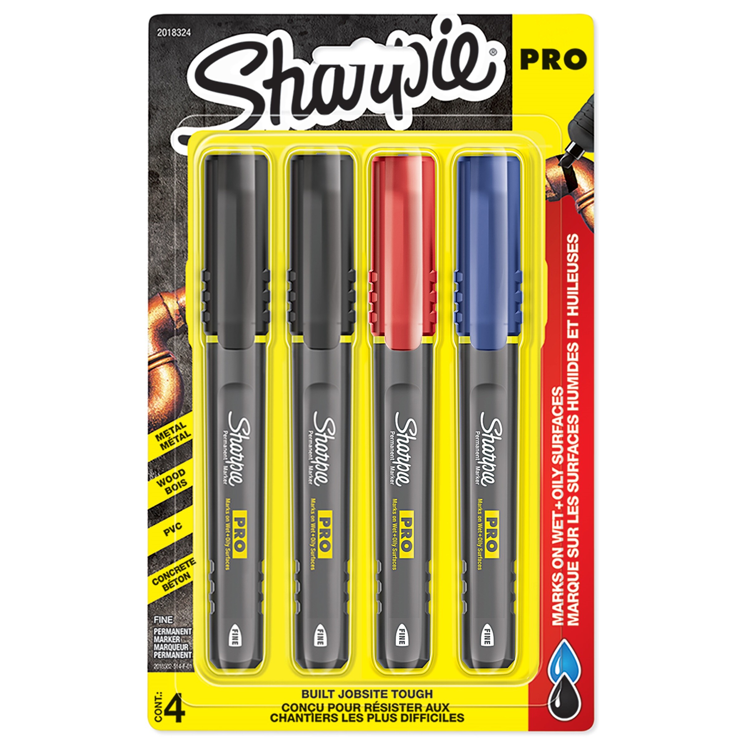 Sharpie 37125 Permanent Marker, Yellow Lead/Tip, Ultra-Fi