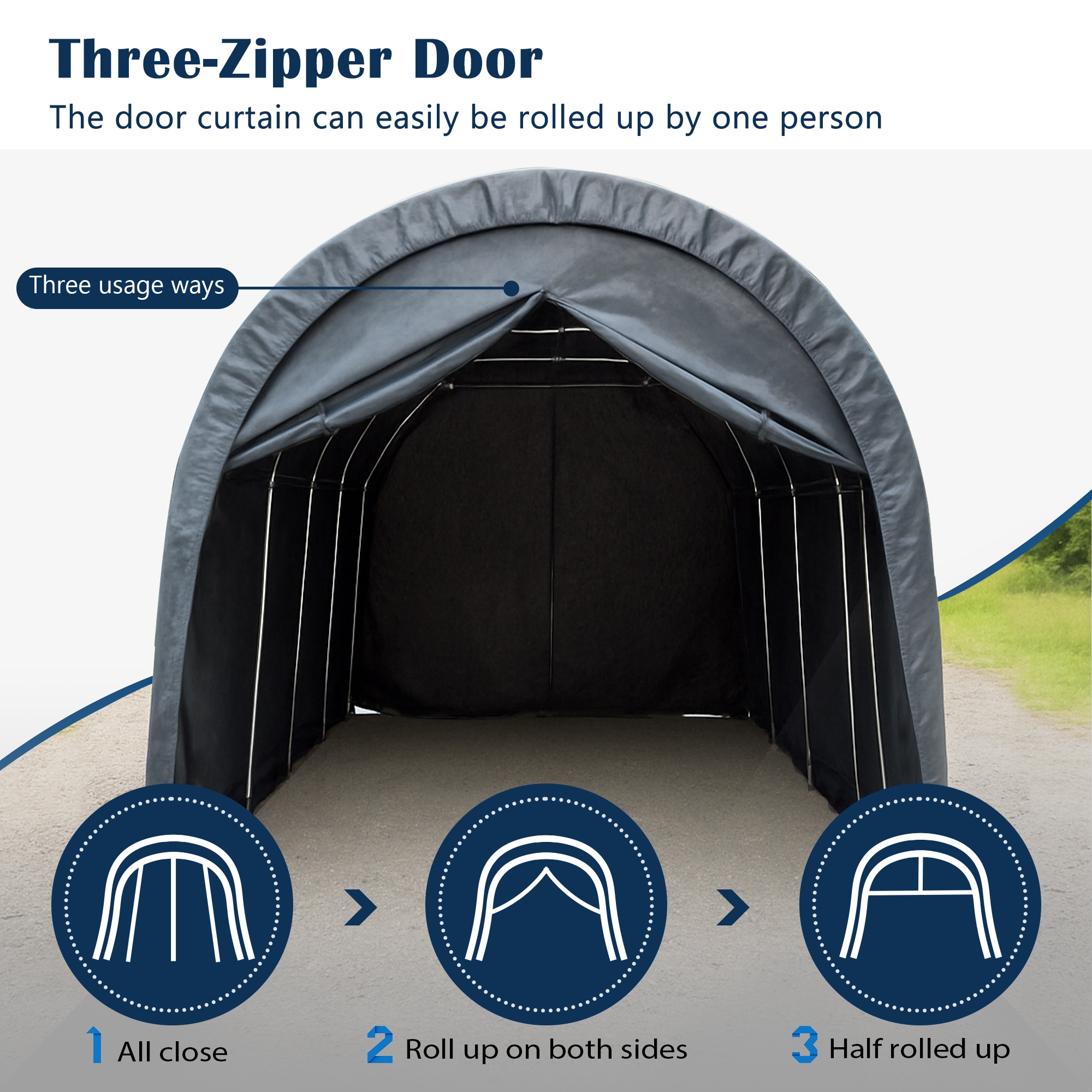 GDFStudio 357269 Carport-Covers - View #7