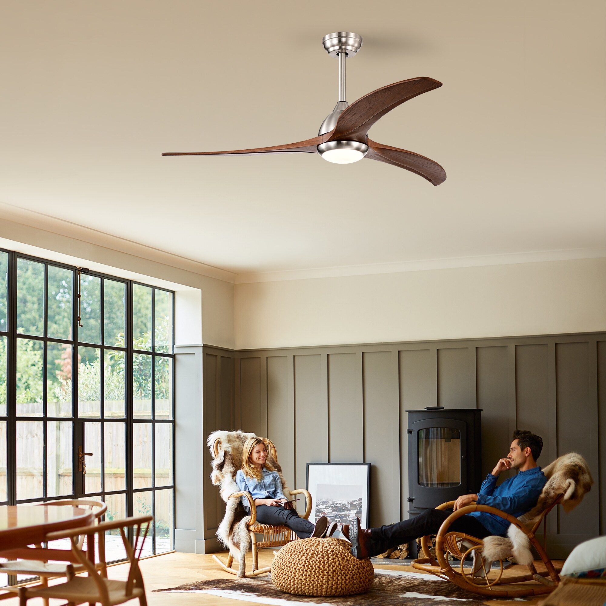 WELLFOR GYH52-1013-3WH Ceiling-Fans - View #8