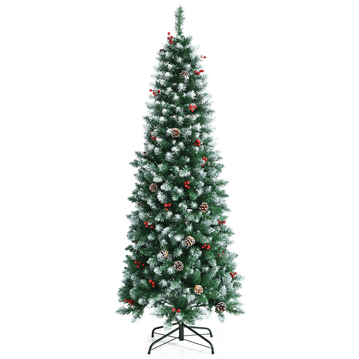 WELLFOR CM-HFY-23666US Artificial-Christmas-Trees - View #3