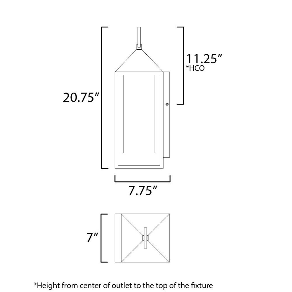 Maxim Lighting 30073SWBK Outdoor-Wall-Lighting - View #3