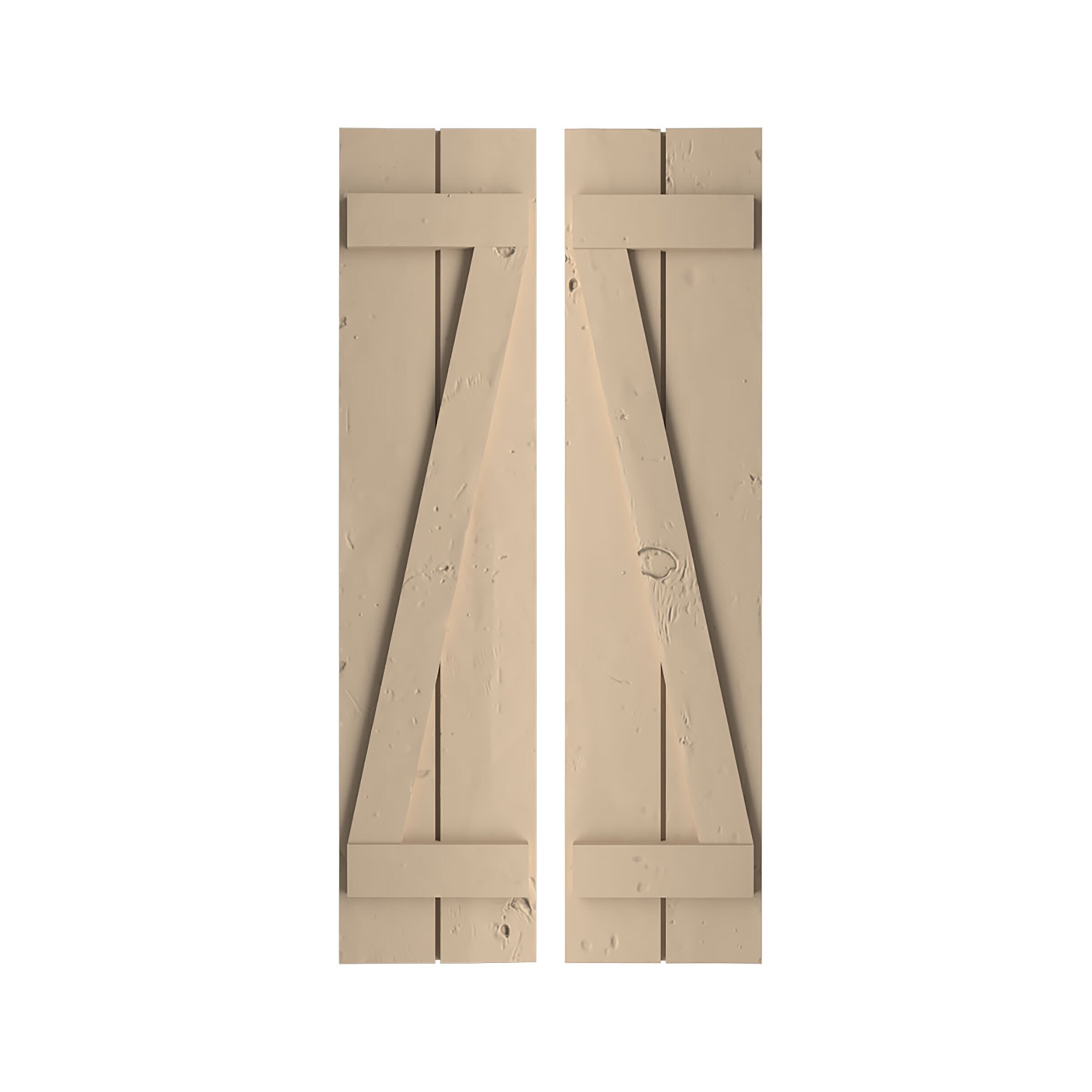 Ekena Millwork SHUBJZ11X24KPPR Exterior-Shutters - View #2
