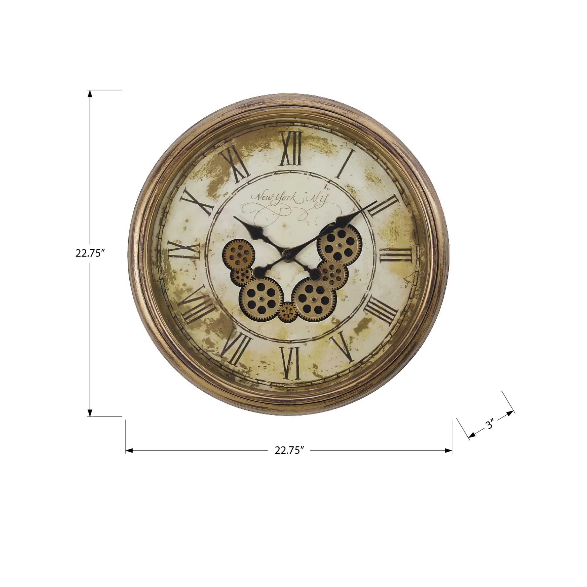Lycvki CK-7 Indoor-Outdoor-Clocks - View #2