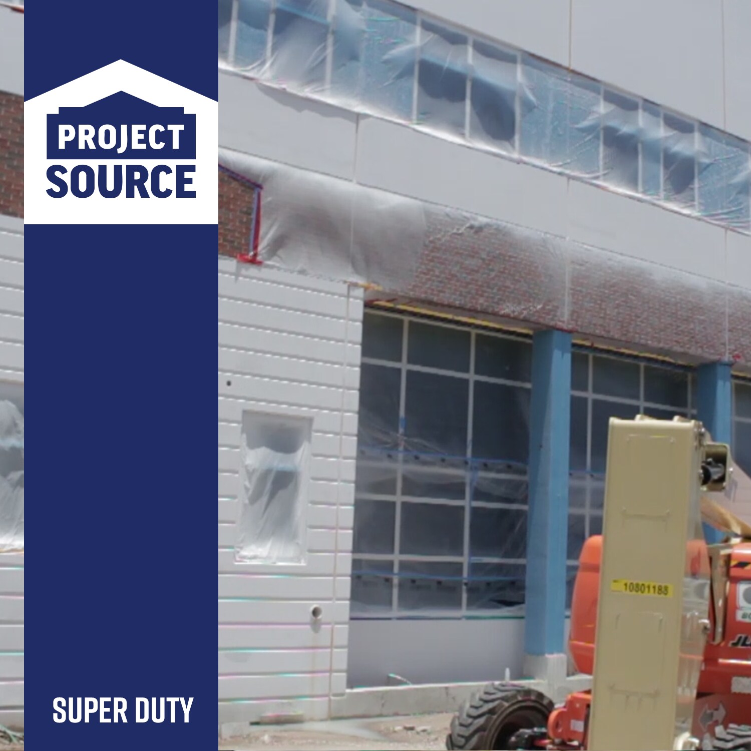 Project Source 20-ft x 100-ft Black 6-mil Professional Construction Film