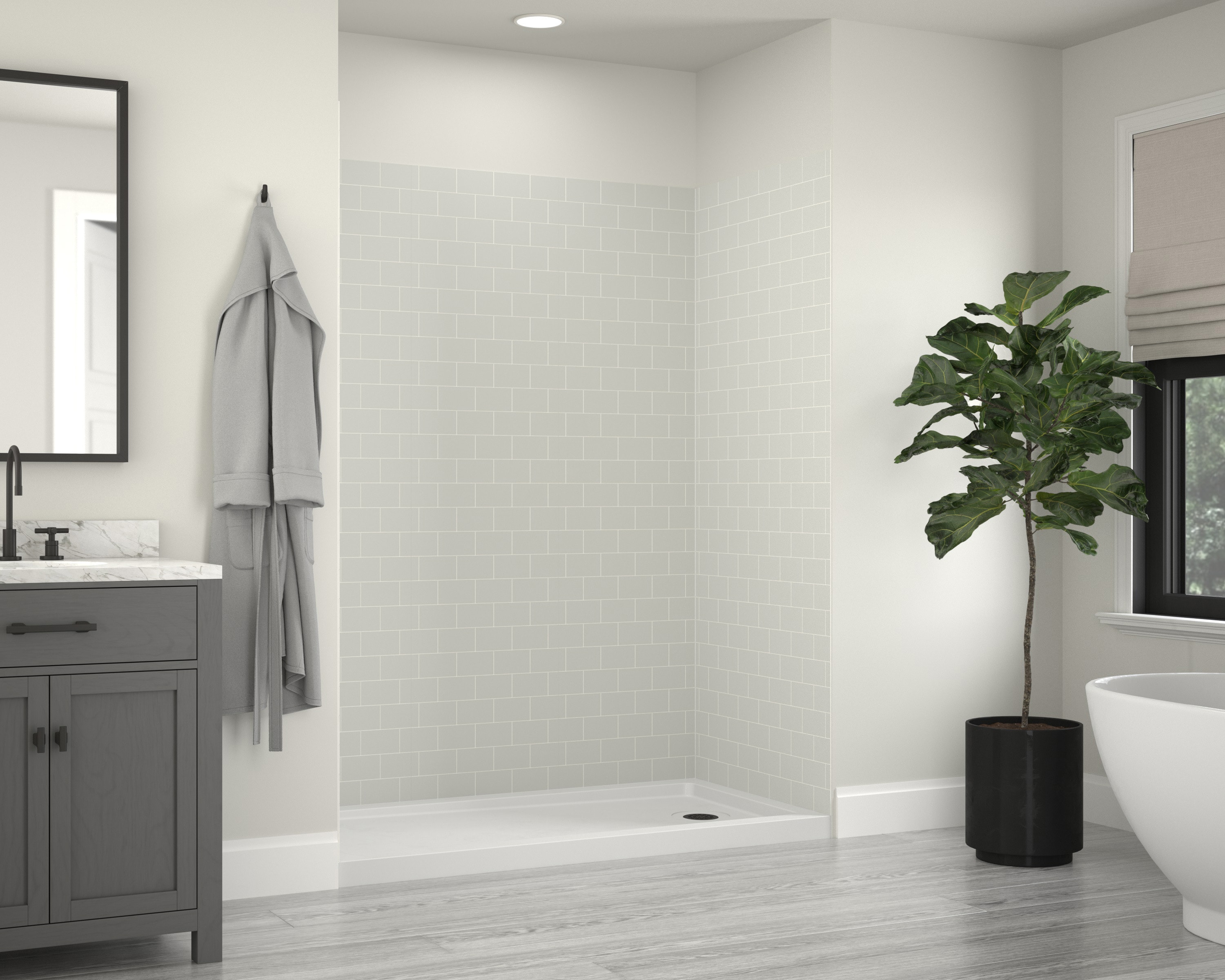 CRAFT + MAIN GFS603278-GM Shower-Wall-Surrounds - View #5