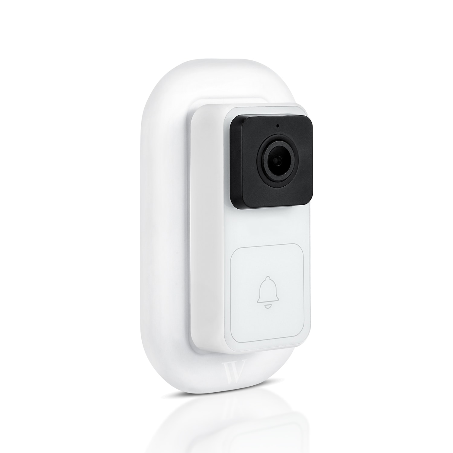 Wasserstein AC Outlet Wall Mount Compatible with Wyze Cam V3 - Reliable Mounting Alternative for Your Cameras (White)