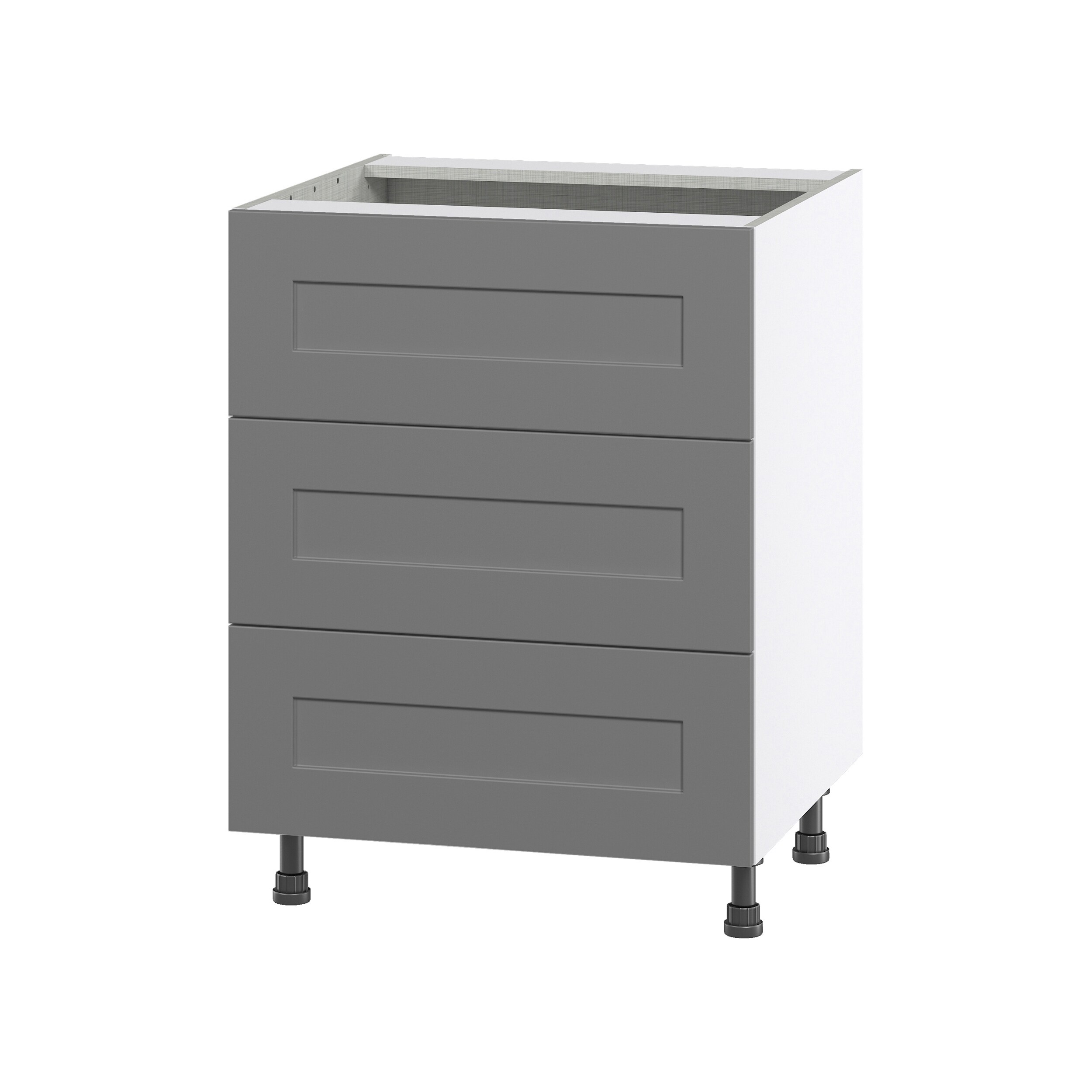 Hugo Borg Beaumont 24 in W x 34.5 in H x 24 in D Slate Gray Drawer