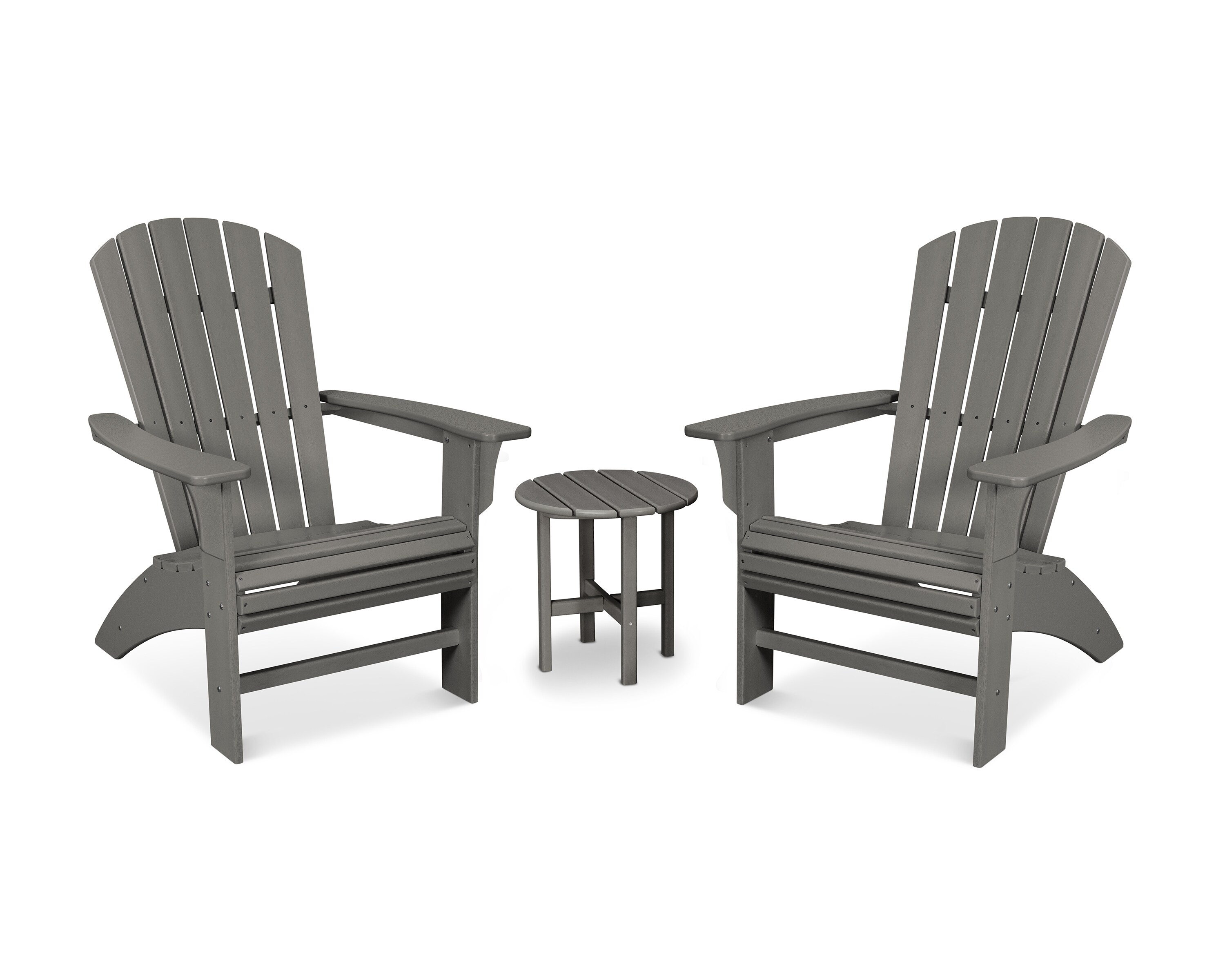 Trex Outdoor Furniture TXS454-1-SS Yacht Club 3 -Piece Patio Conversation Set