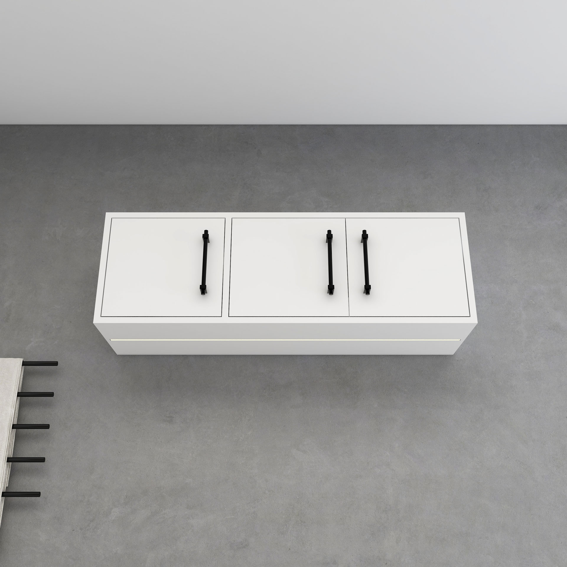 BV Better Vanity VICTORIA42LTC-GW Bathroom-Wall-Cabinets - View #3