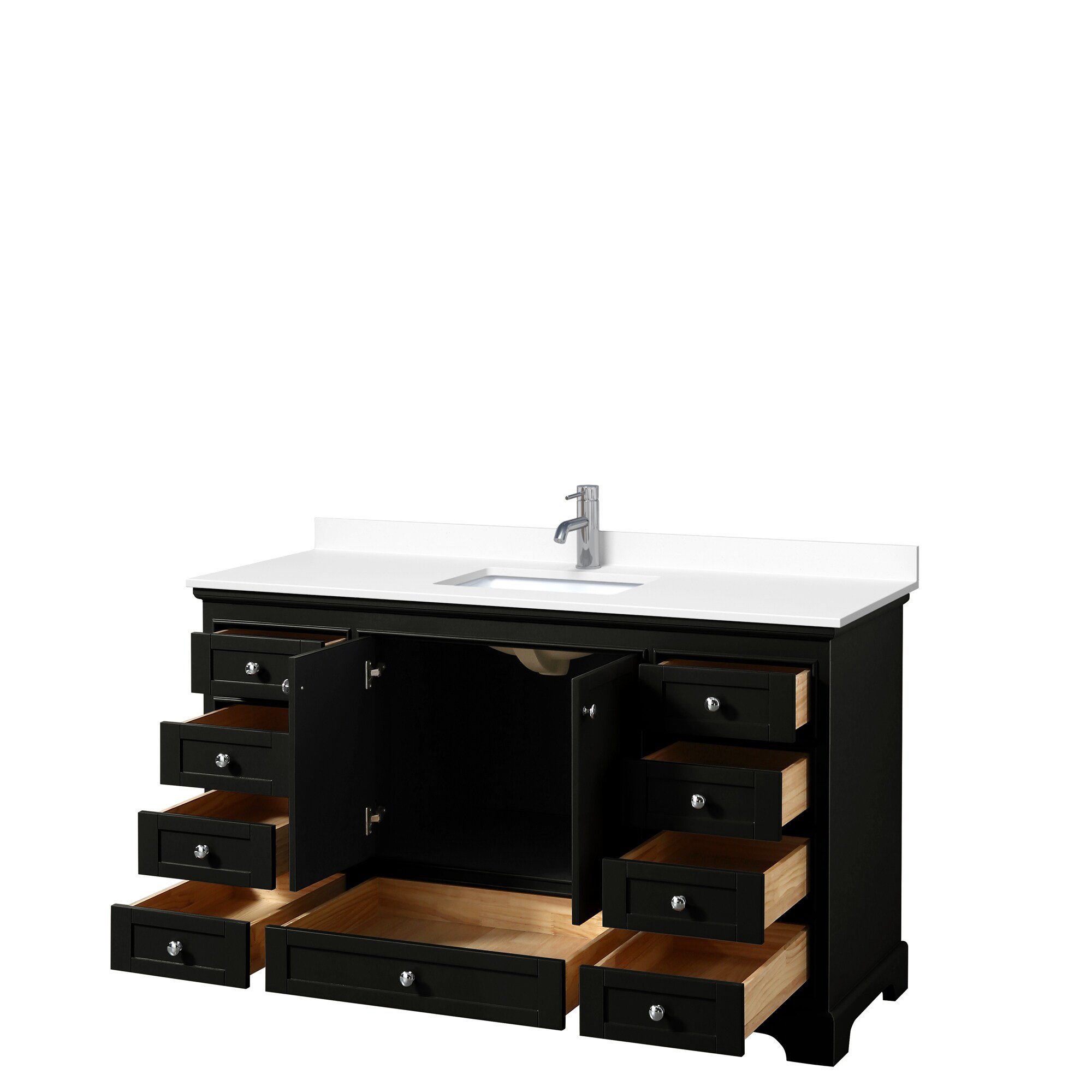 Wyndham Collection WCS202060SDEWCUNSMXX Bath-Vanity-Combo - View #2
