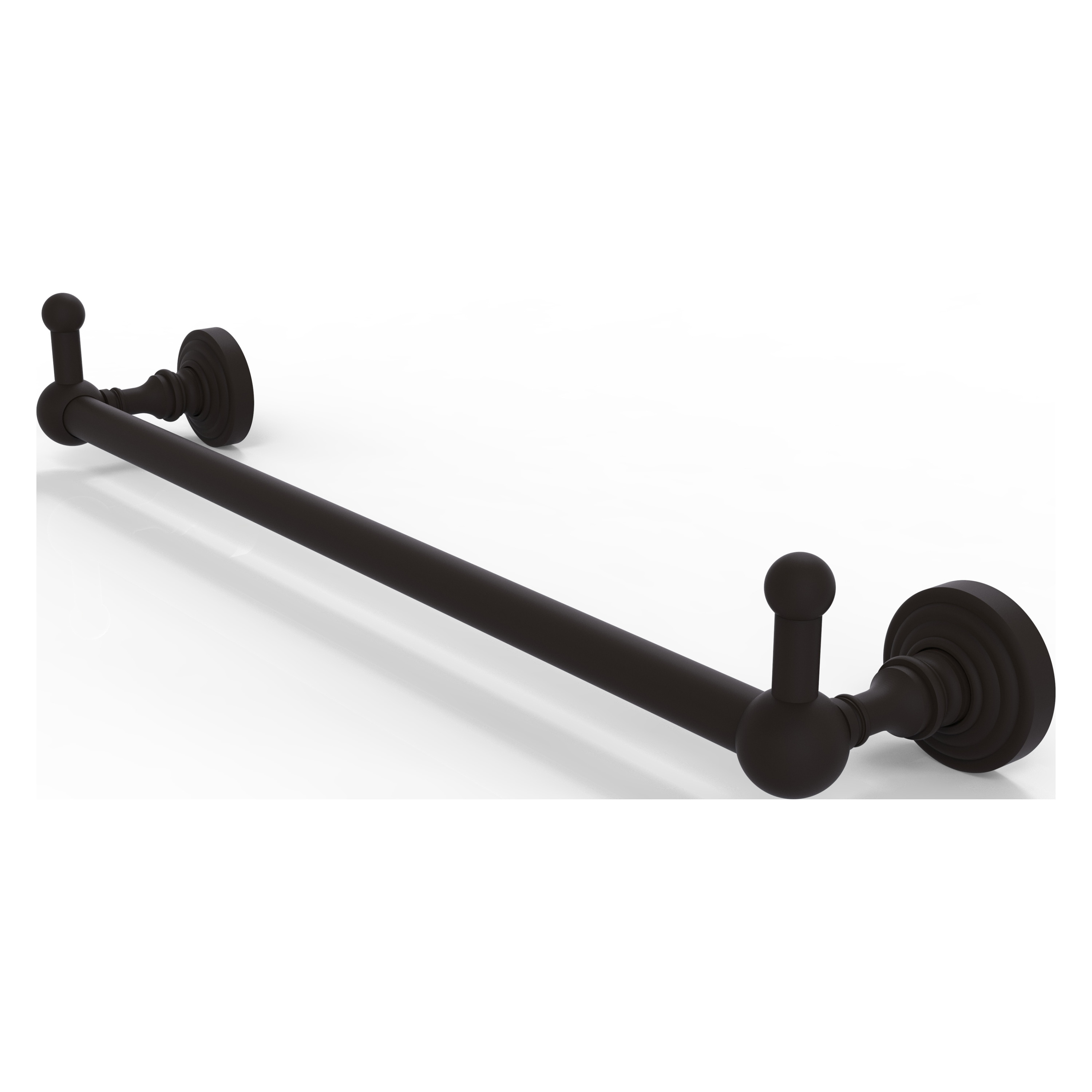 Allied Brass WP-41-18-PEG-ORB Waverly Place 18-in Oil-rubbed bronze Wall mount Single Towel Bar