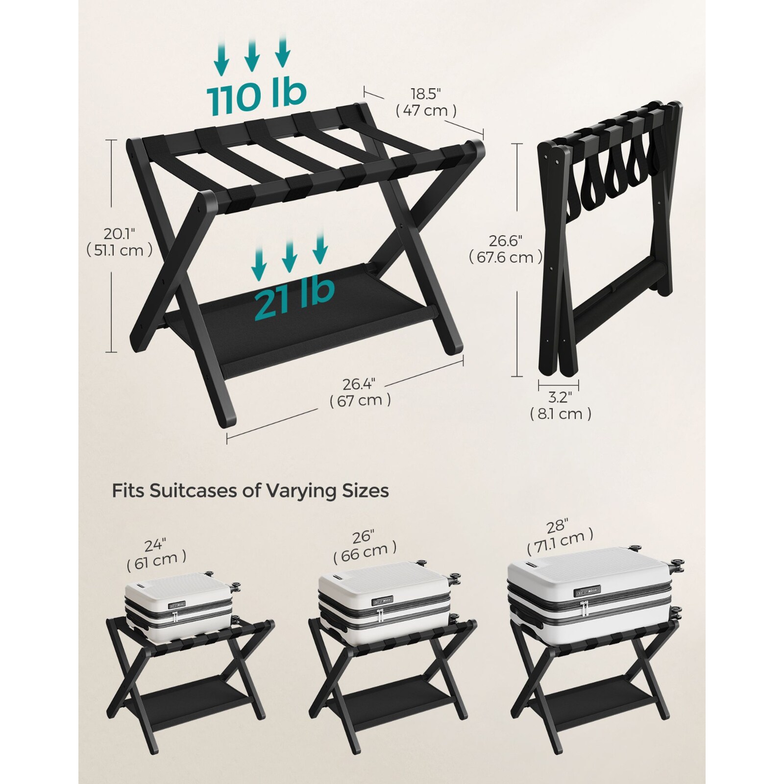 Slickblue D-SM-10B700RLRU Garment-Racks - View #5