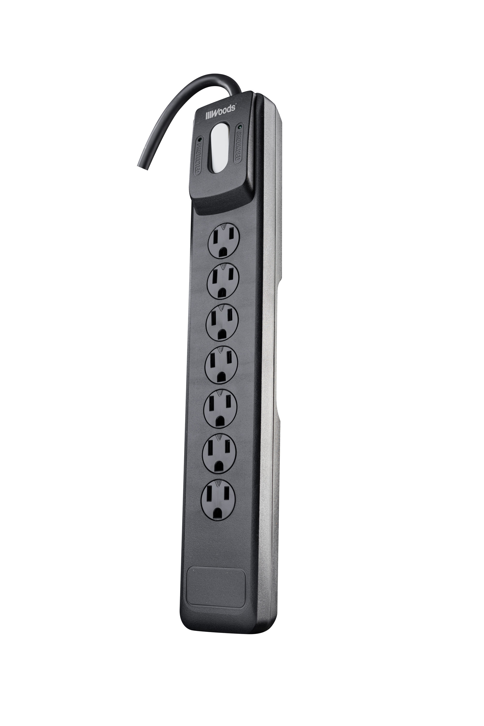 Woods Appliance 1-Outlet 900-Joule Surge Protector with Alarm