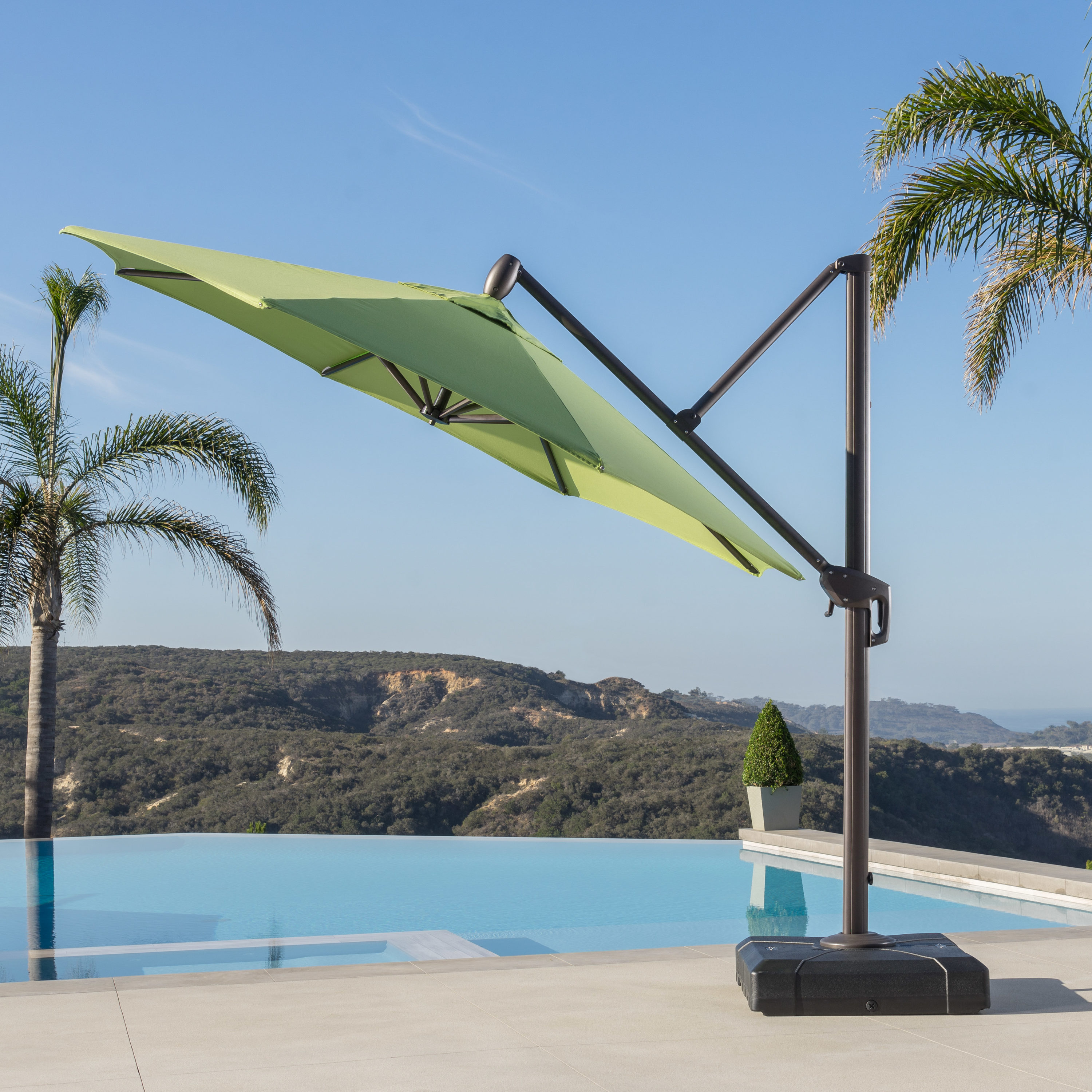 RST Brands OP-MKT10R-MO-GNK-K Umbrellas-2 - View #2